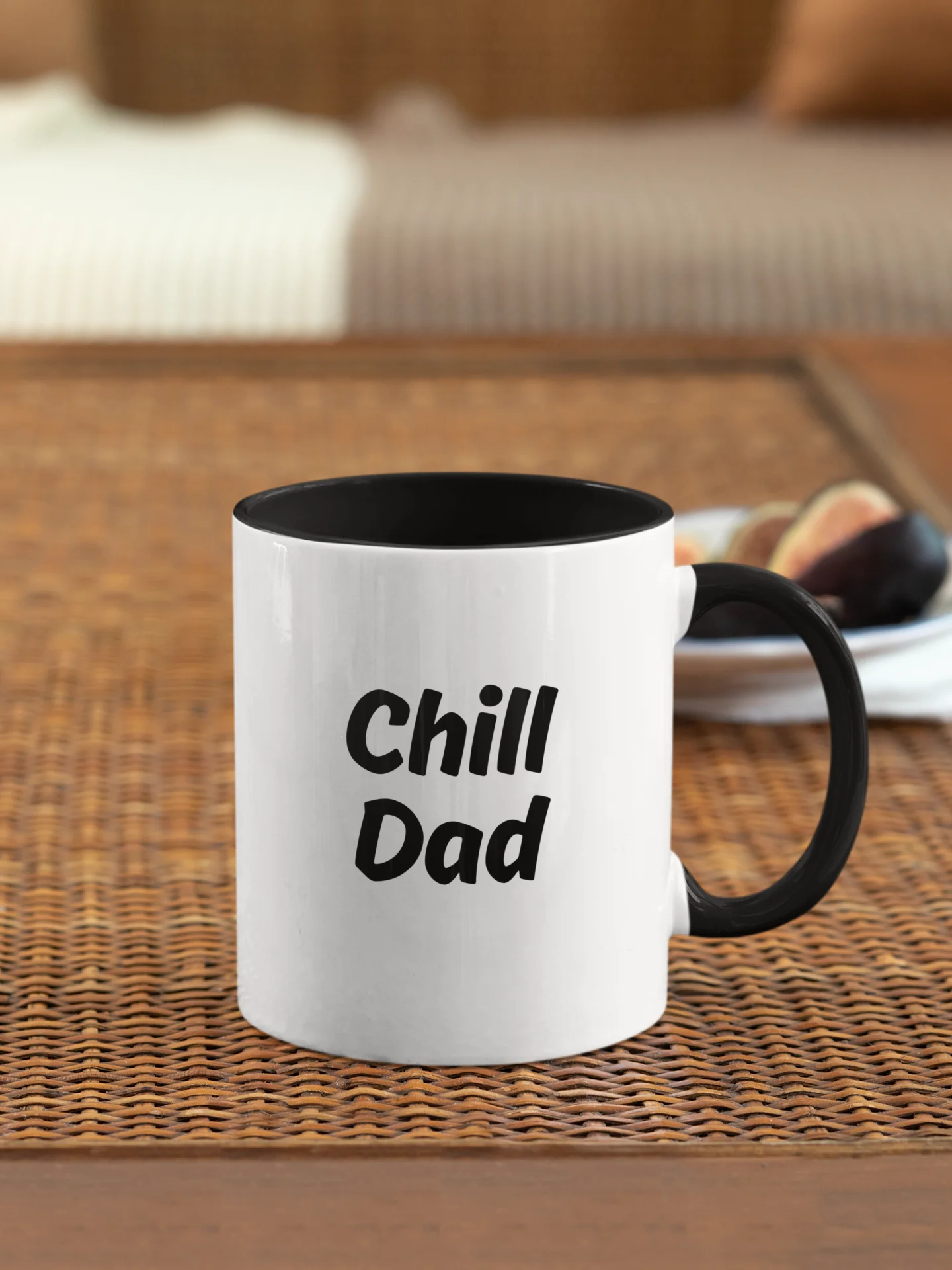 "Chill Dad" My Vibe Ceramic Mug with Color product image (1)