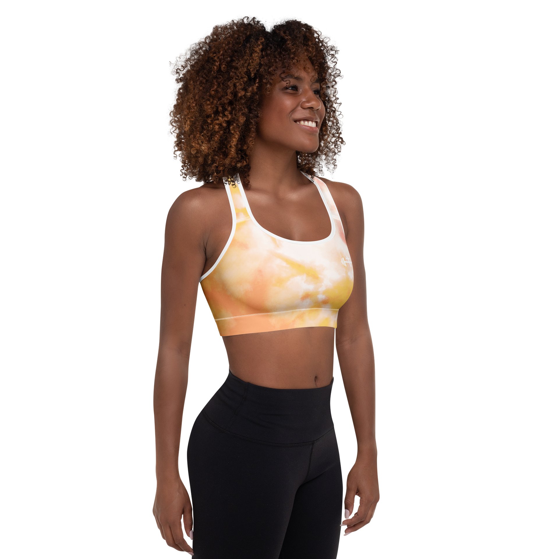 His House Womens Padded Sports Bra - Sunray product image (6)