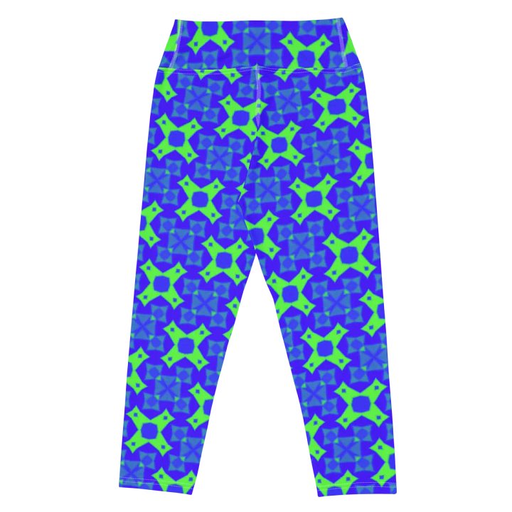 Grid Glamour Capri Leggings product image (2)