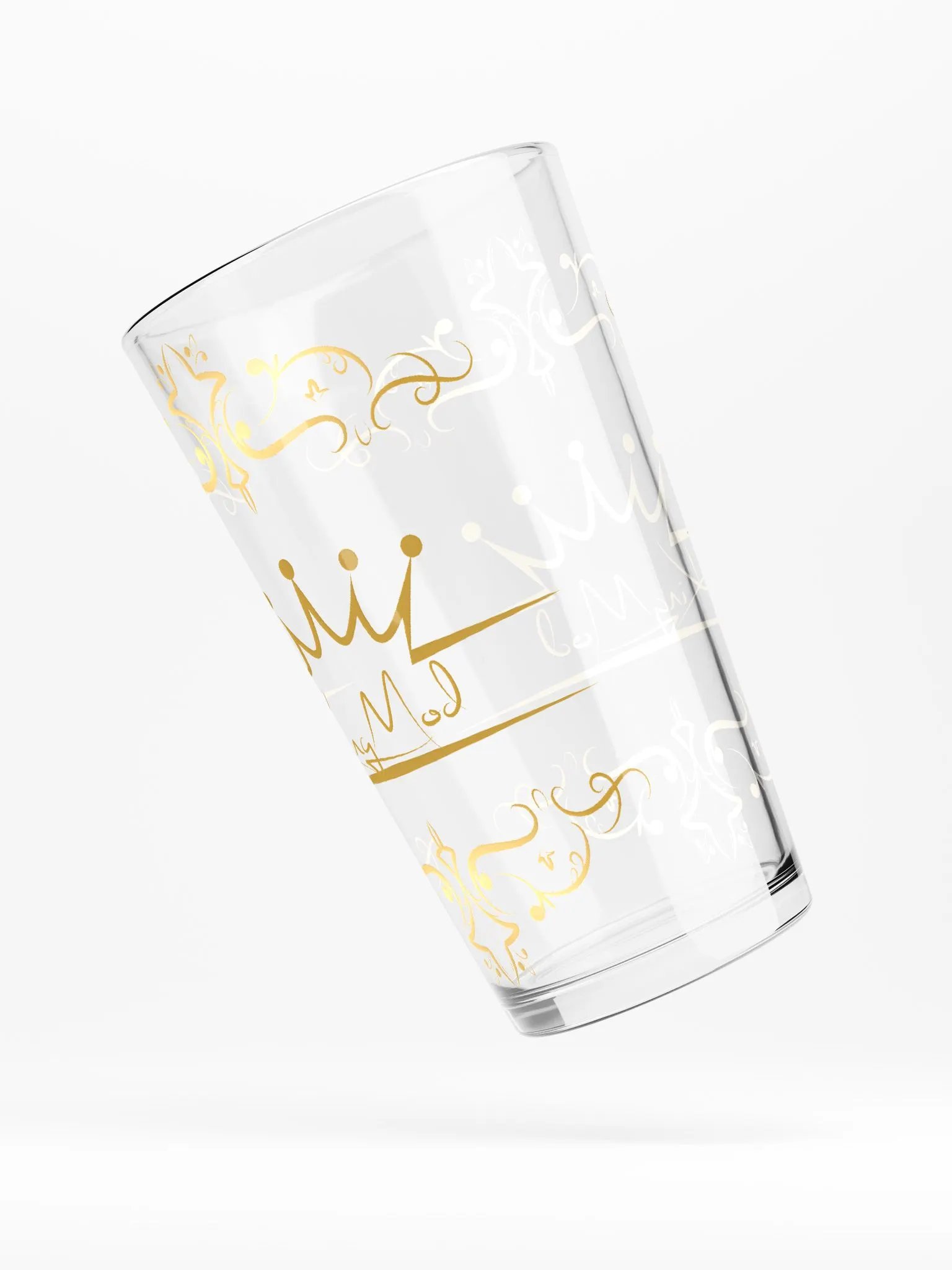 Elegance Unleashed Shaker Pint Glass product image (4)