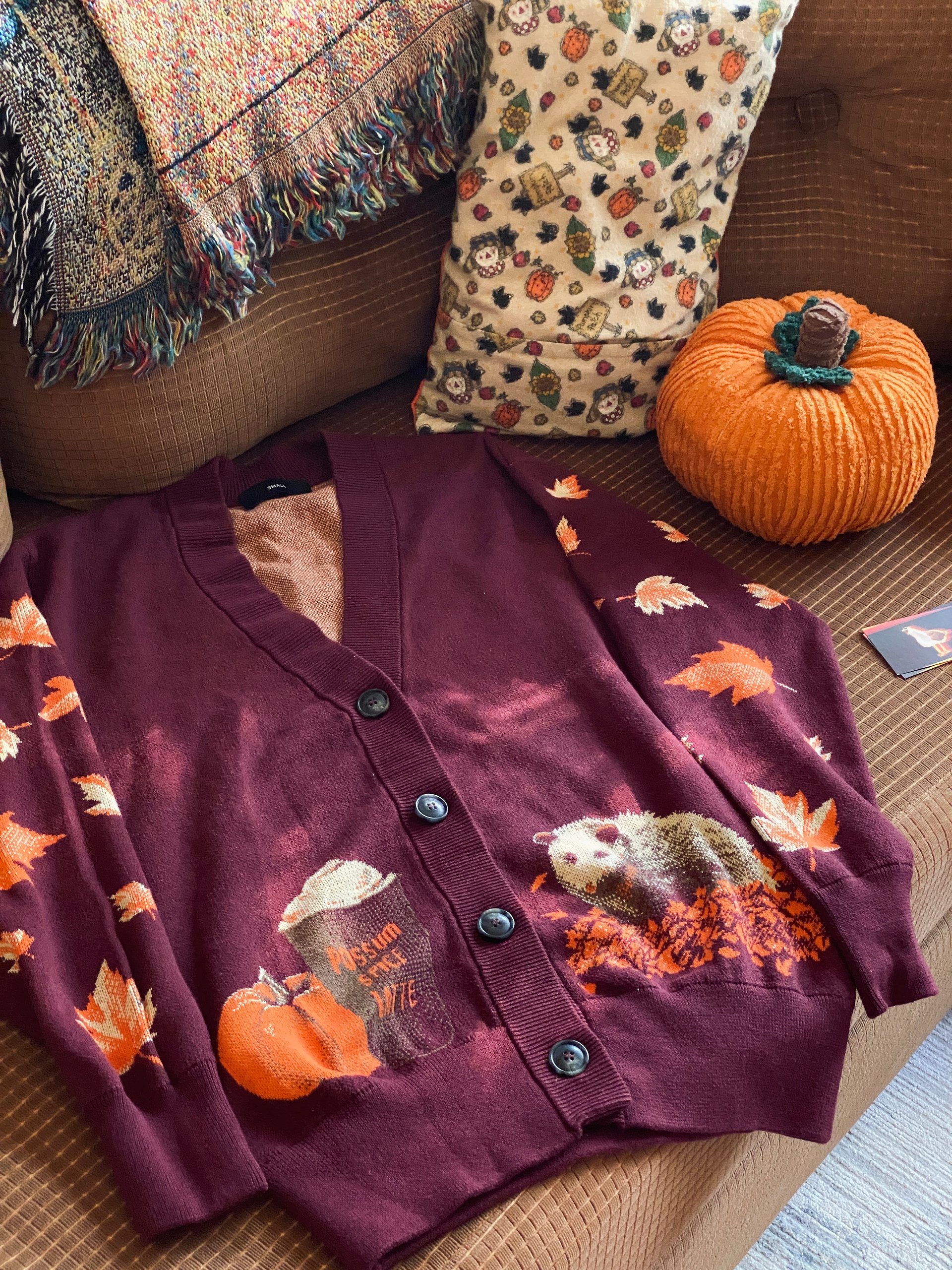 Possum Spice Latte Cardigan product image (4)