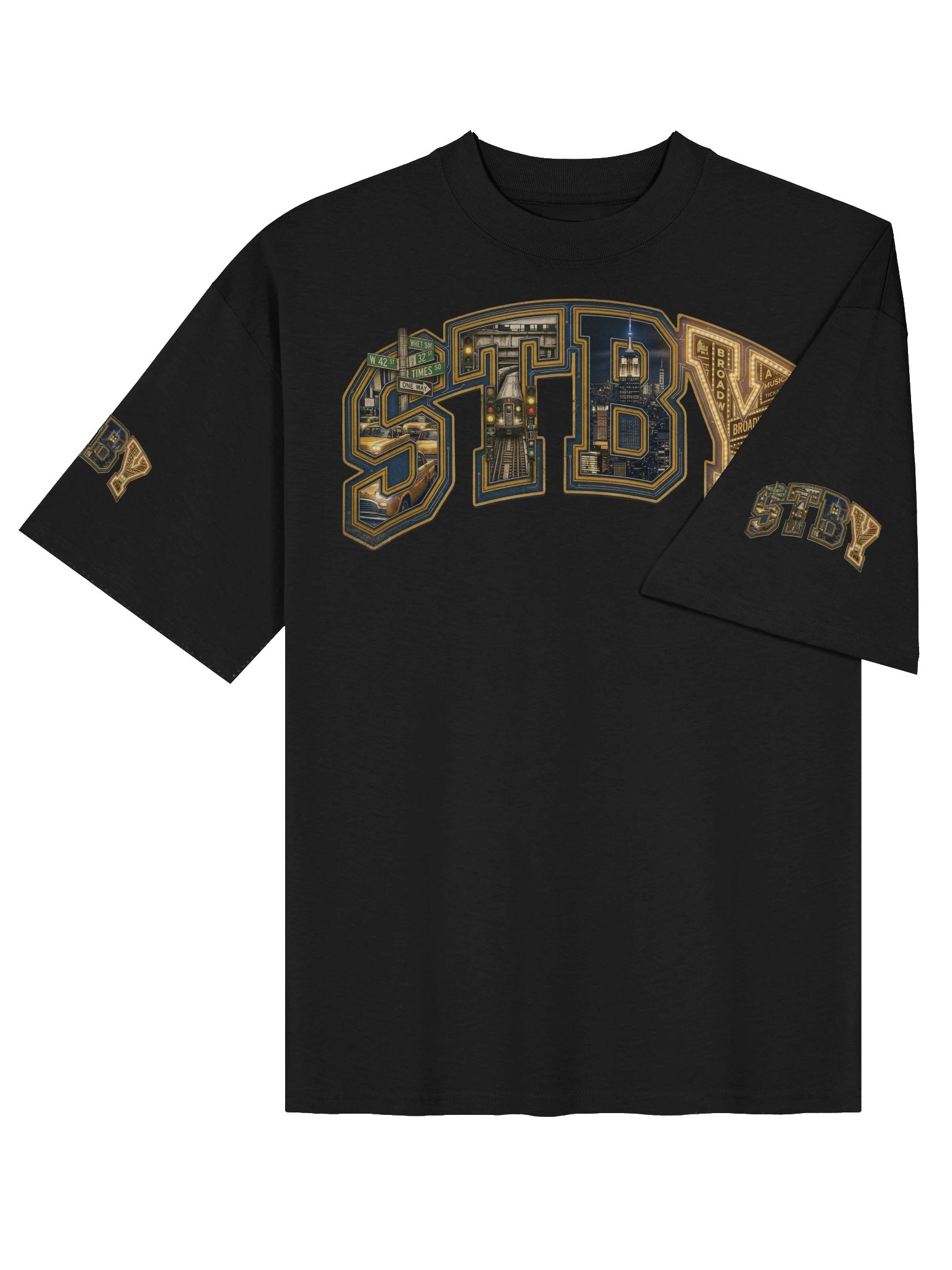 NYC-themed Organic Oversized Tee product image (16)