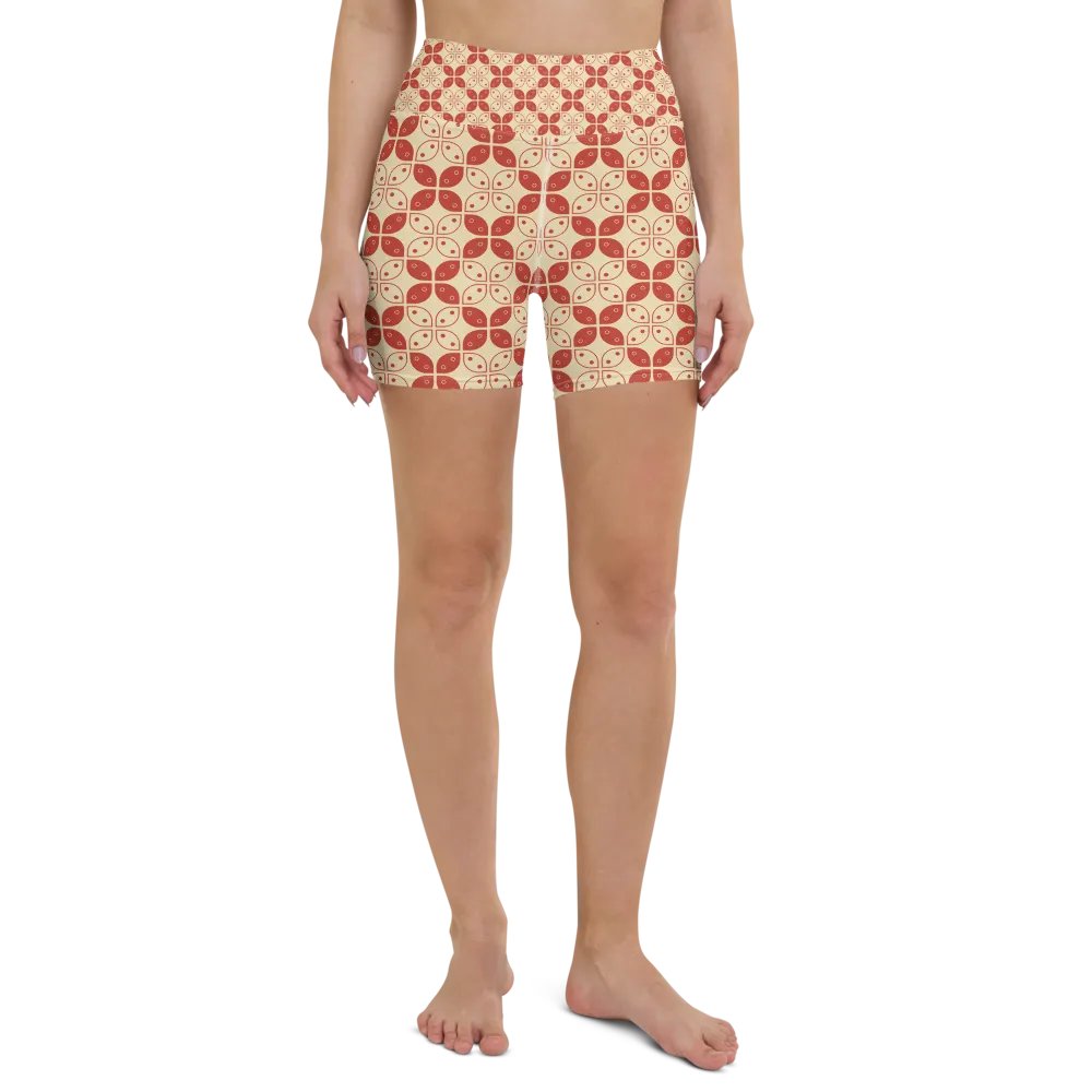 Batik Kawung Yoga Shorts product image (3)