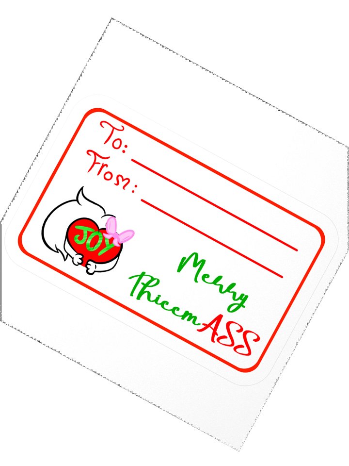 Merry ThiccmASS Sticker product image (2)