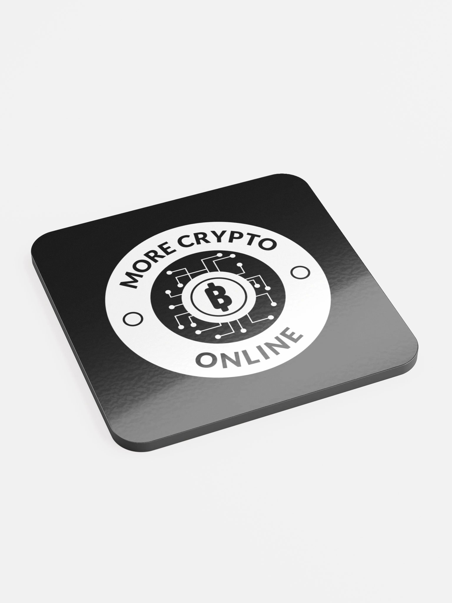 MCO Cork Coaster Black product image (1)
