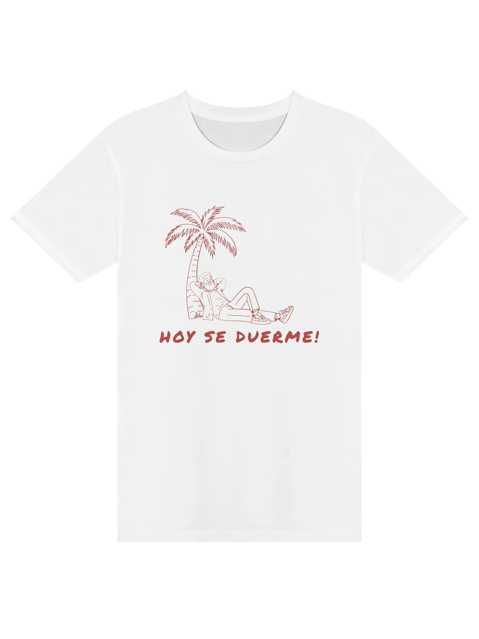 Hoy Se Duerme Tee — White product image (1)