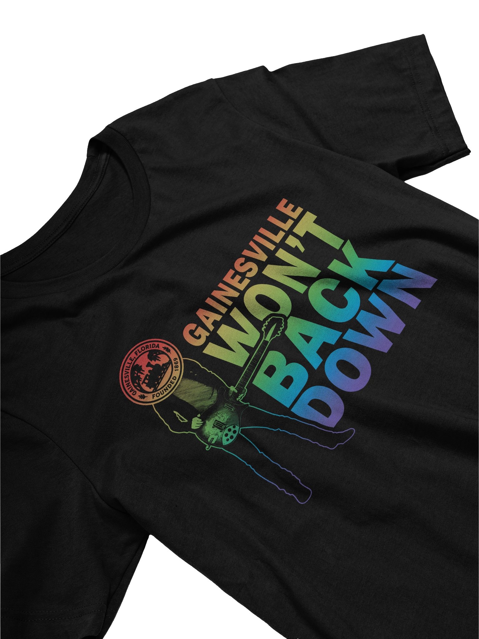Gainesville Won't Back Down: the Shirt (Rainbow) product image (3)