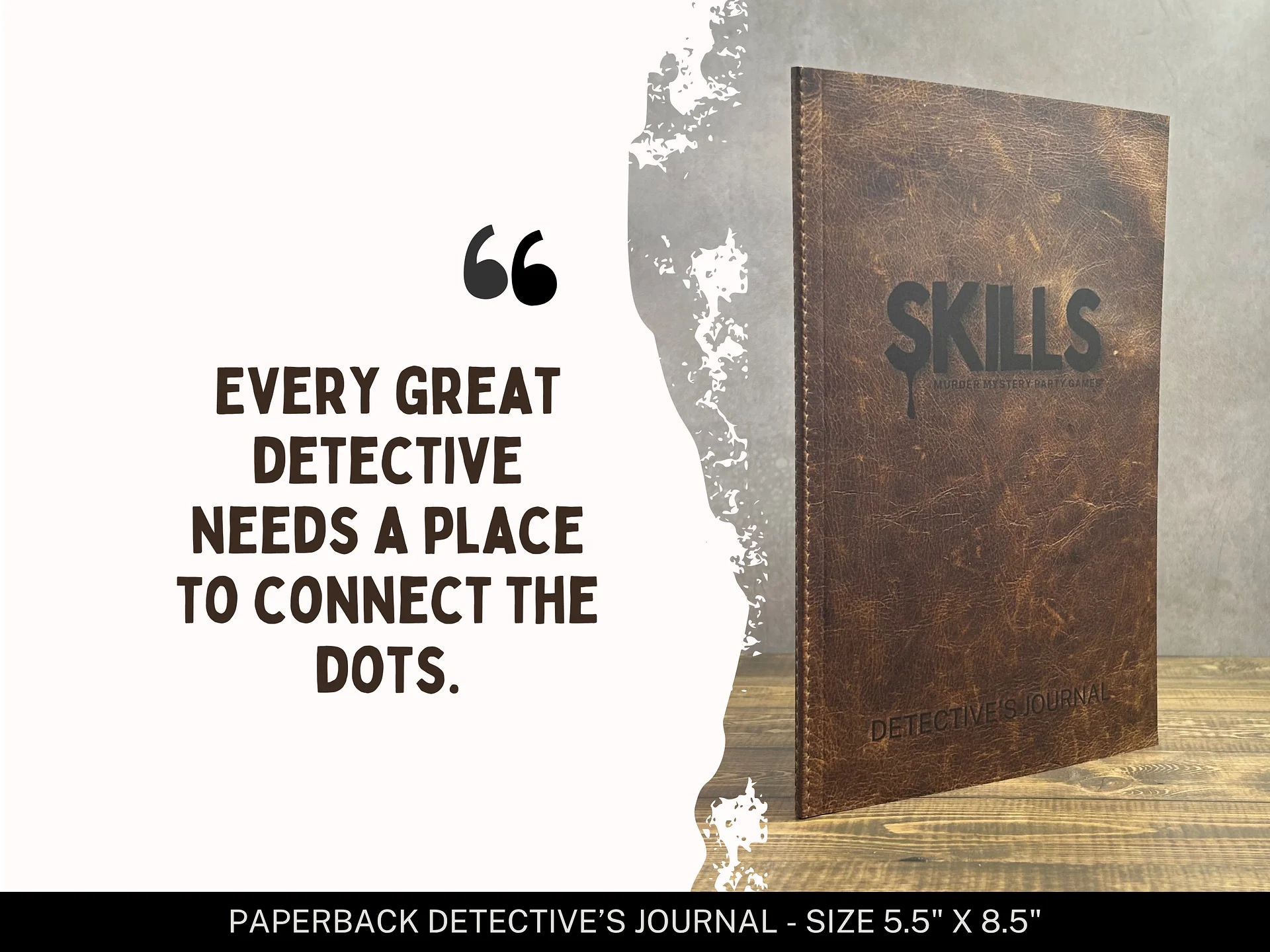 Murder Mystery Party Detective's Journal product image (4)