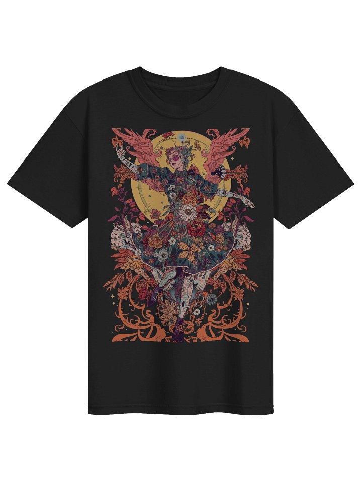 Ornate Floral Halo Heavyweight Tee product image (1)