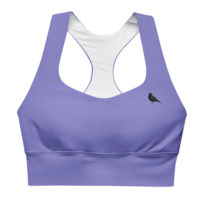 Lavender Nightingale's Song Sports Bra product image (1)