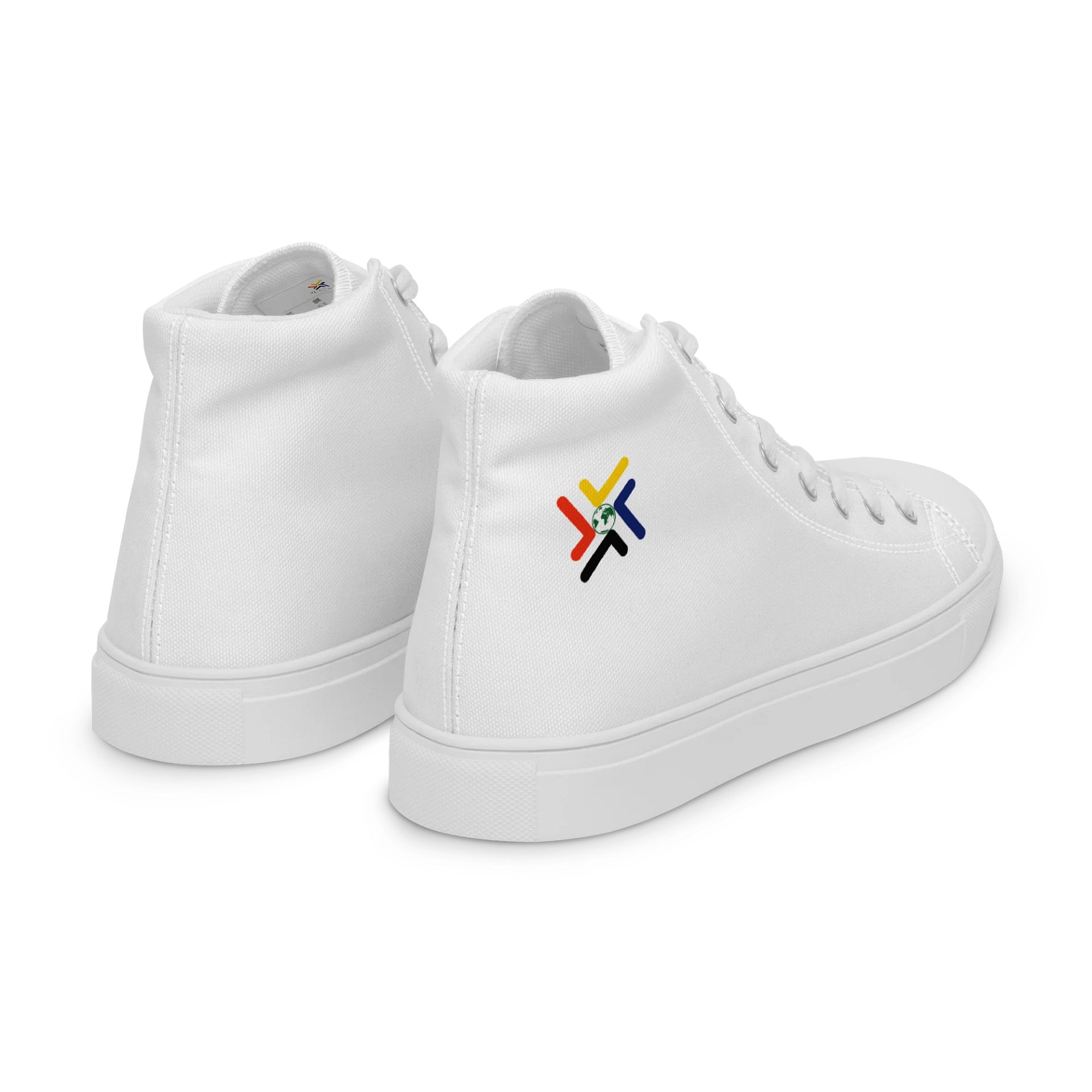 Inspire.Educate.Empower. Women's High Top Canvas Shoes product image (8)