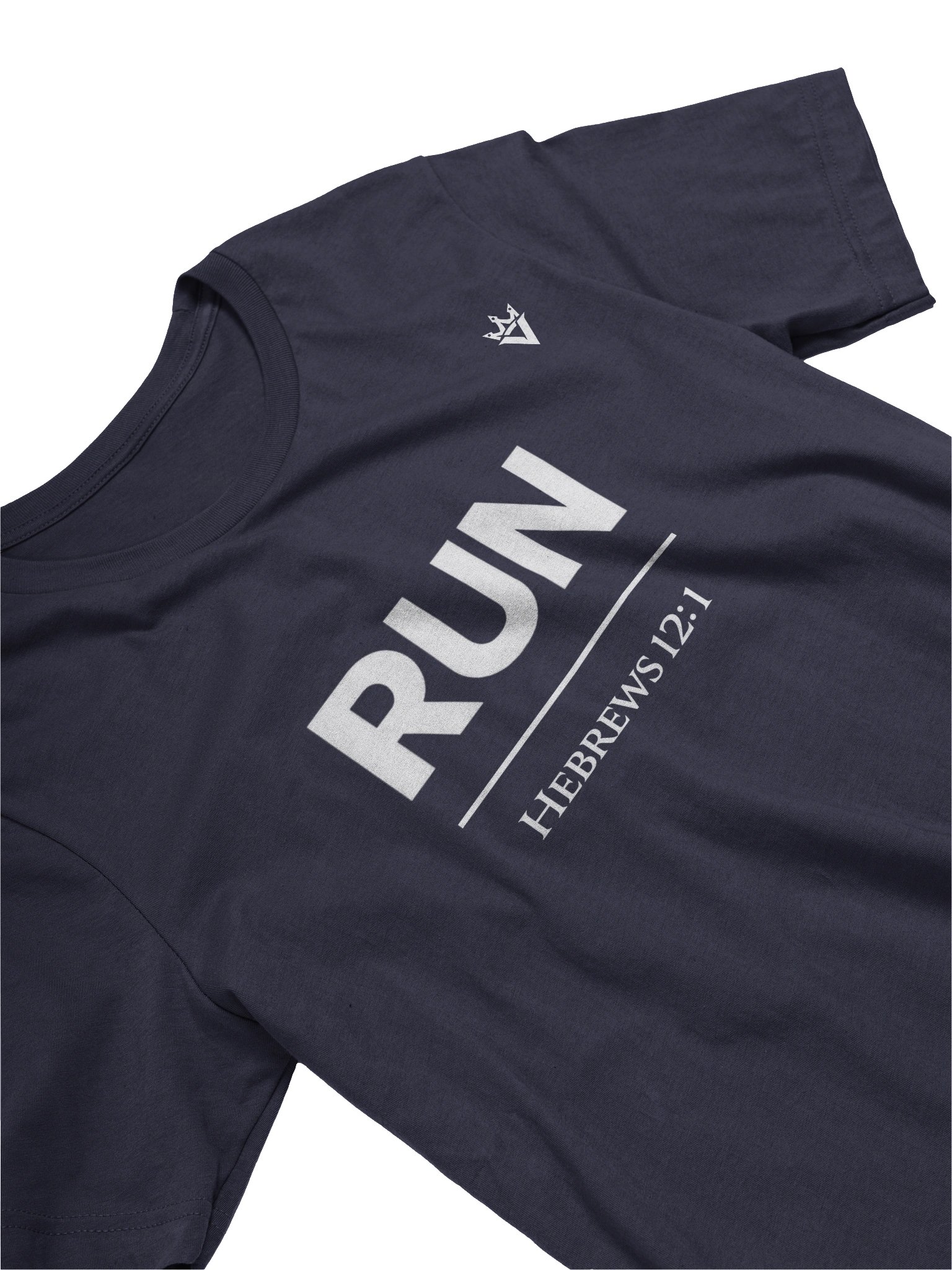 RUN Christian T-Shirt | Hebrews 12:1 product image (3)