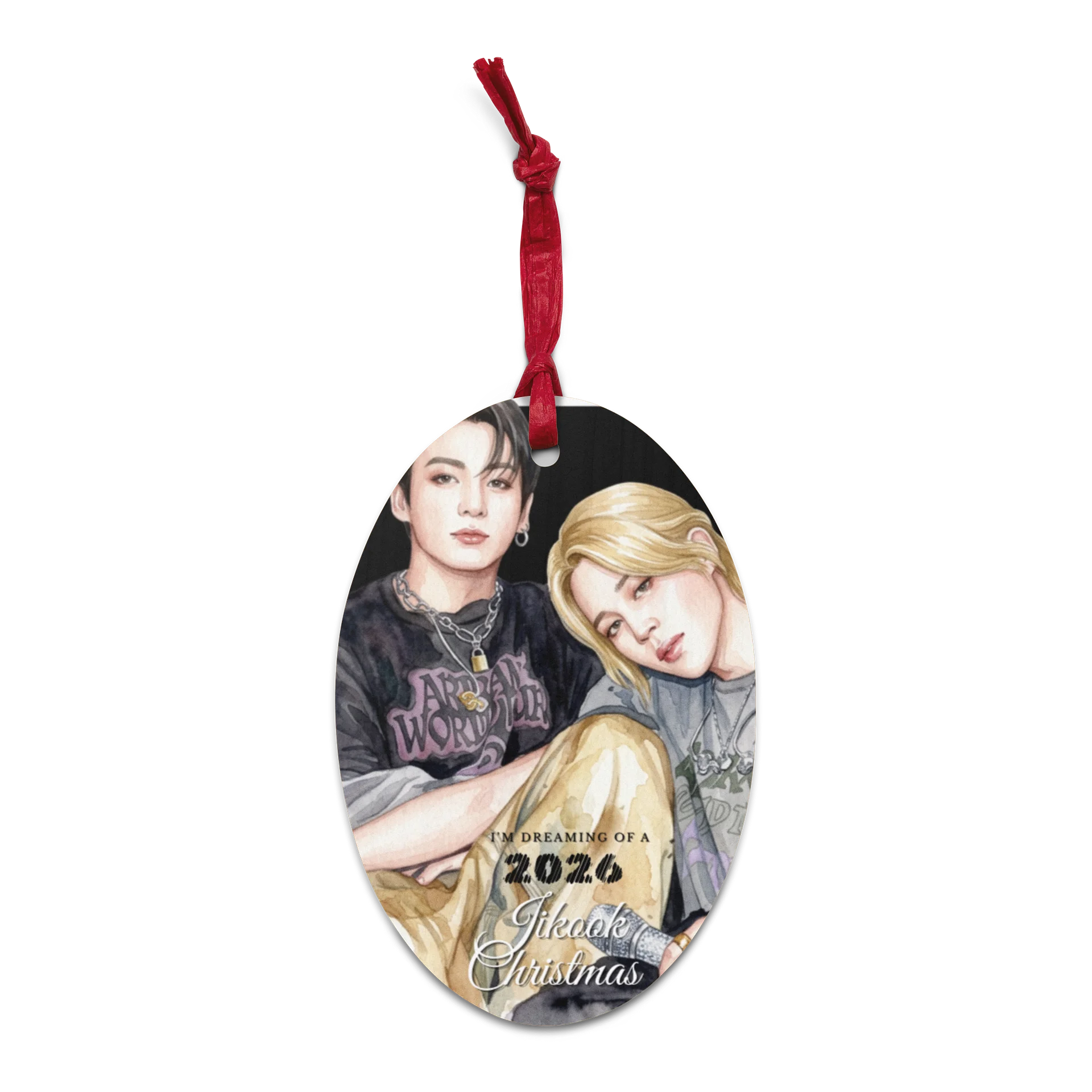 Jikook Marry Style Christmas Ornament product image (1)