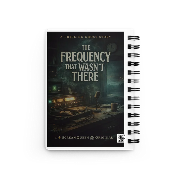 The Frequency that Wasn't there spiral notebook product image (2)