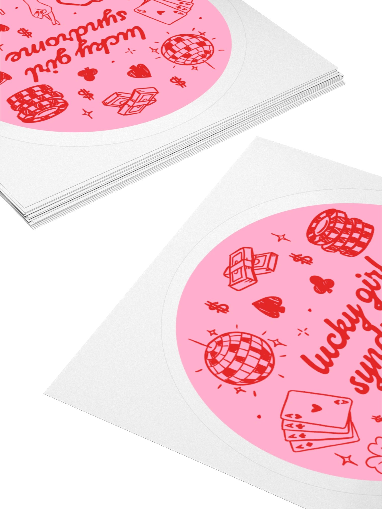 'Lucky Girl Syndrome' Sticker product image (4)