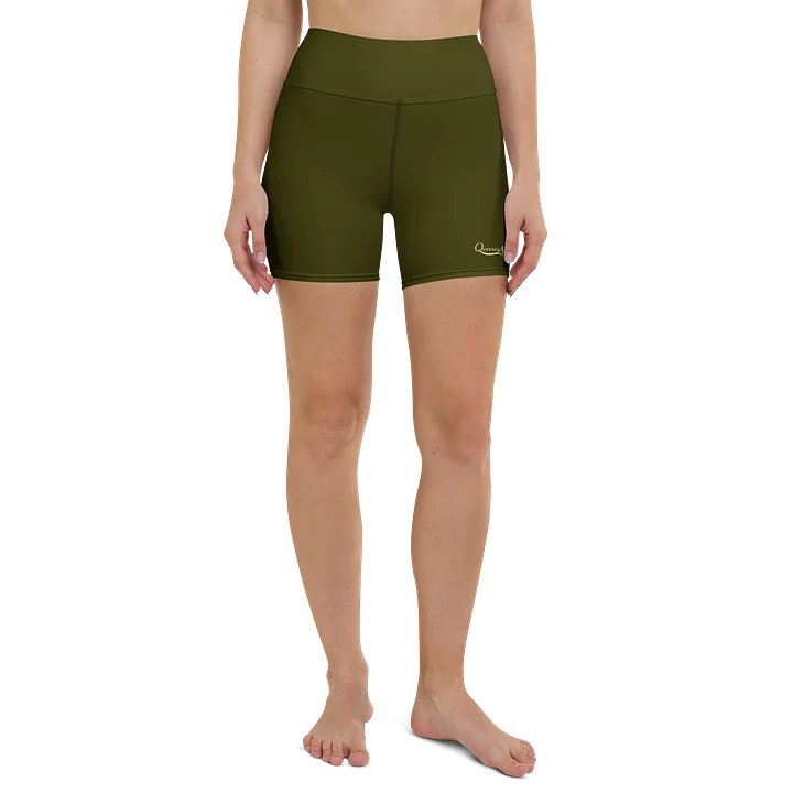 Green Yoga Shorts product image (1)