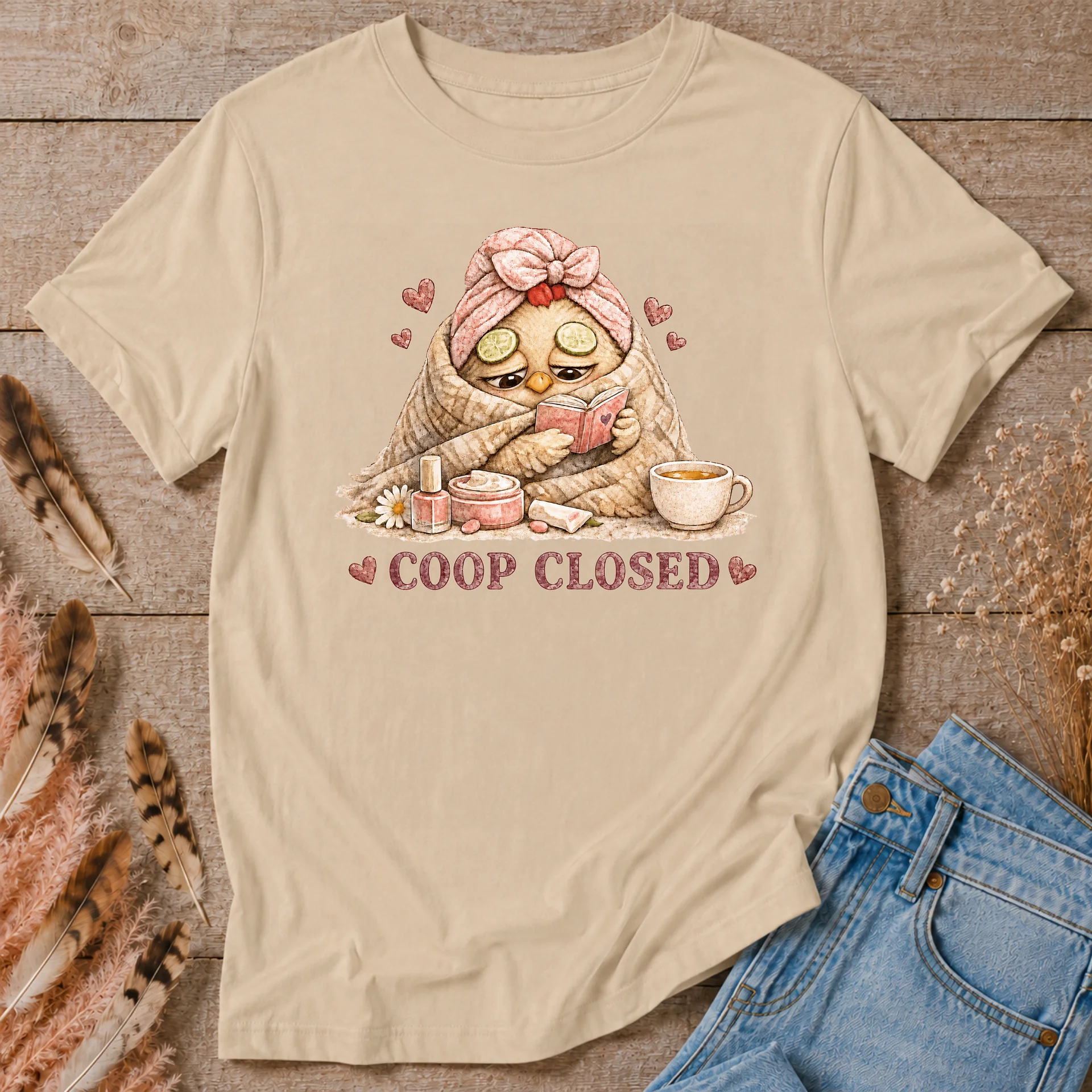 Coop Closed Chicken T-Shirt product image (1)