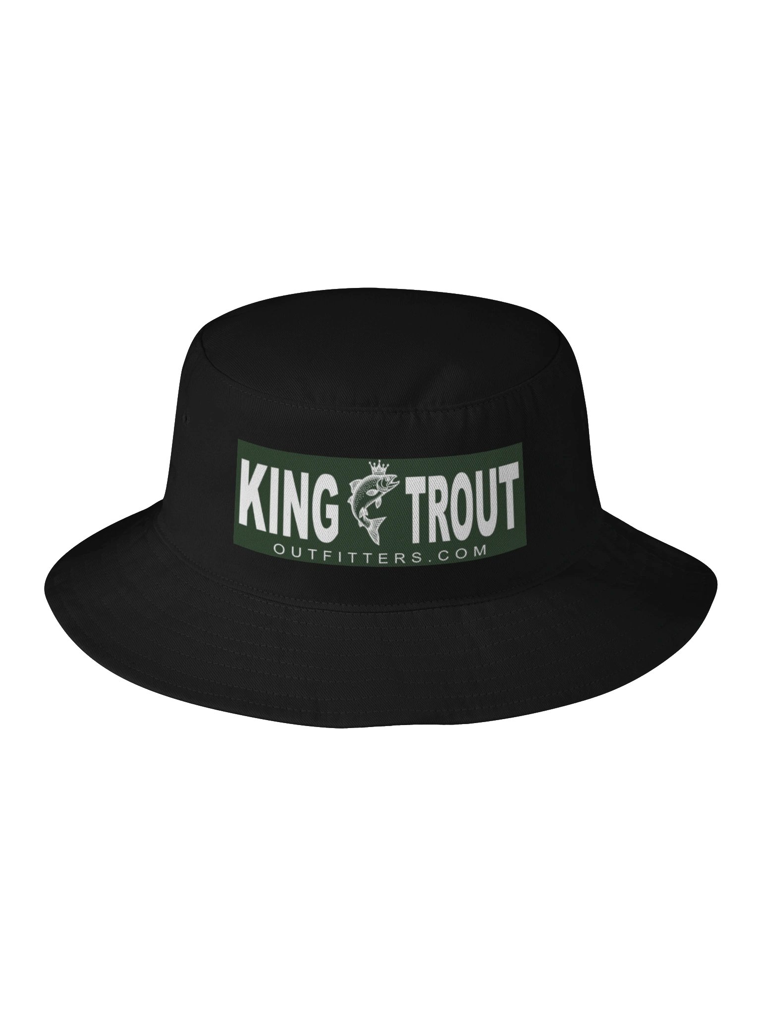 Bow River Fishing Bucket Hat – Black product image (1)