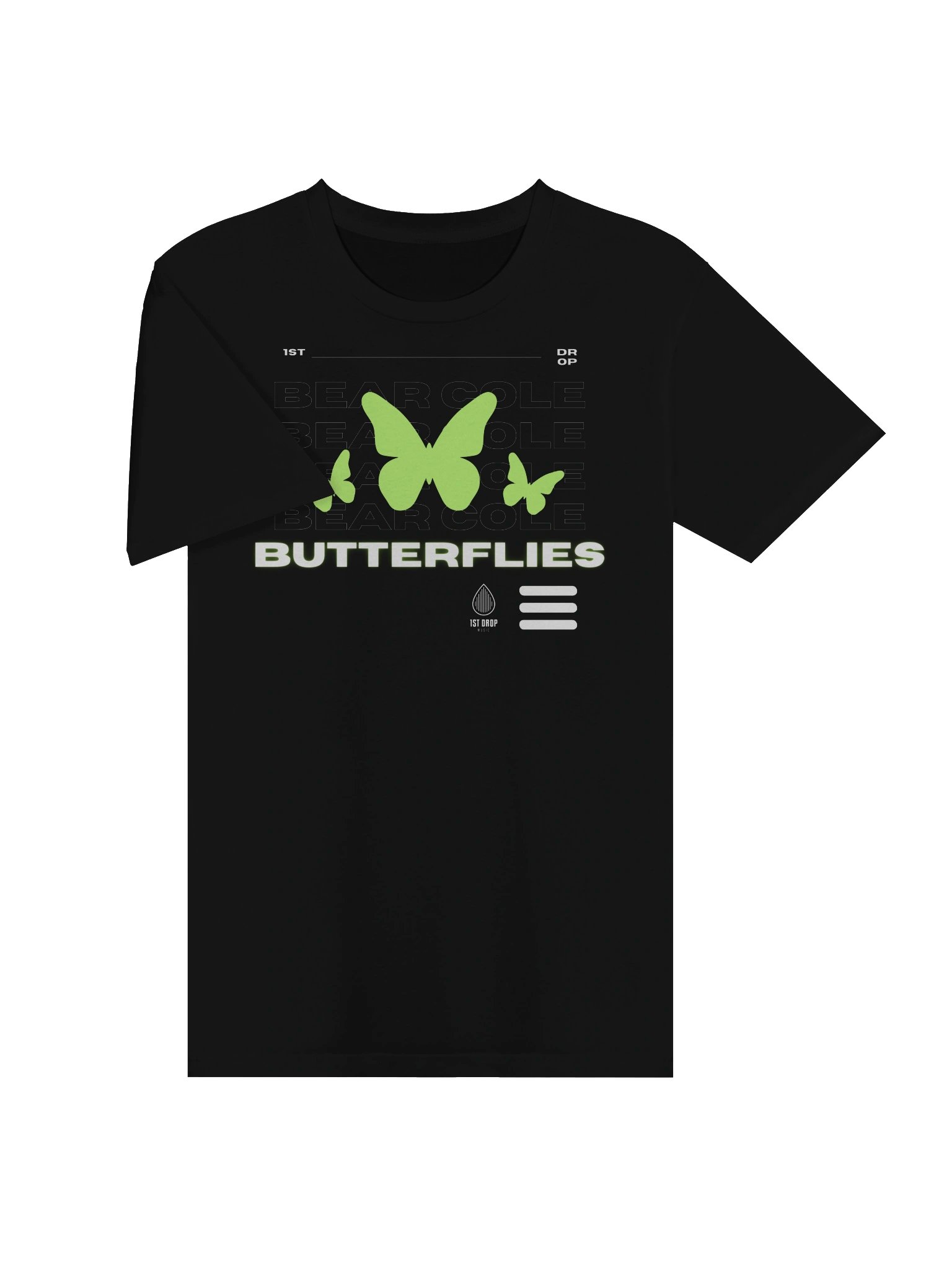Bear Cole Butterflies Tech T-shirt product image (3)