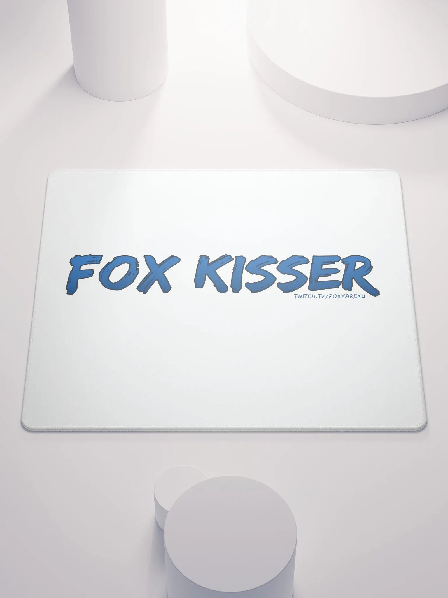 Simple Fox Kisser Mousepad product image (2)