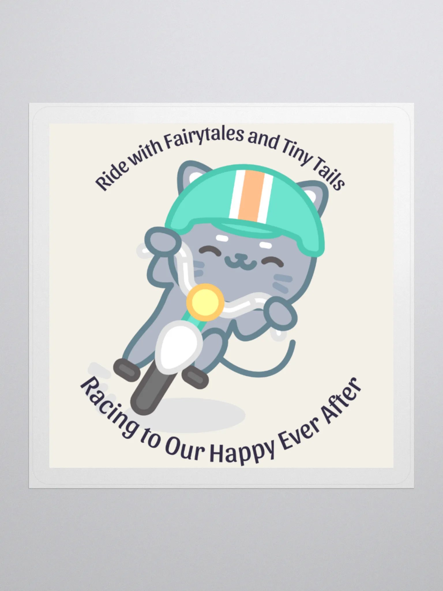 Ride with FTTR Sticker product image (3)