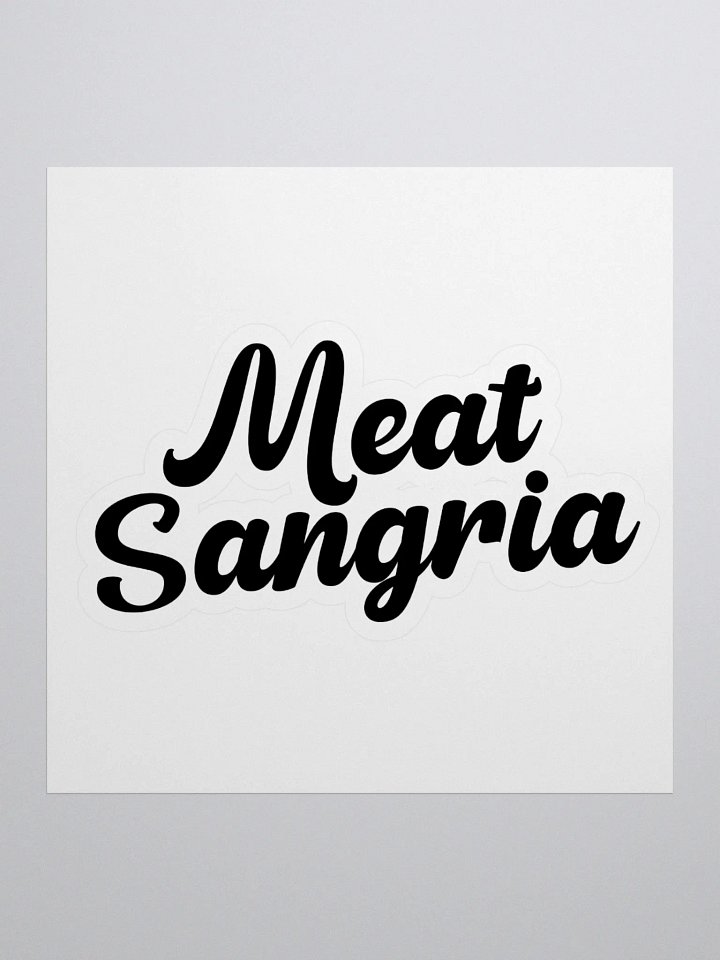 Meat Sangria Podcast Sticker product image (1)