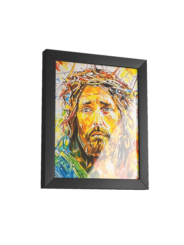 Jesus Christ by Warren Willowdale (Framed High-Quality Matte Fine Art Print) product image (2)