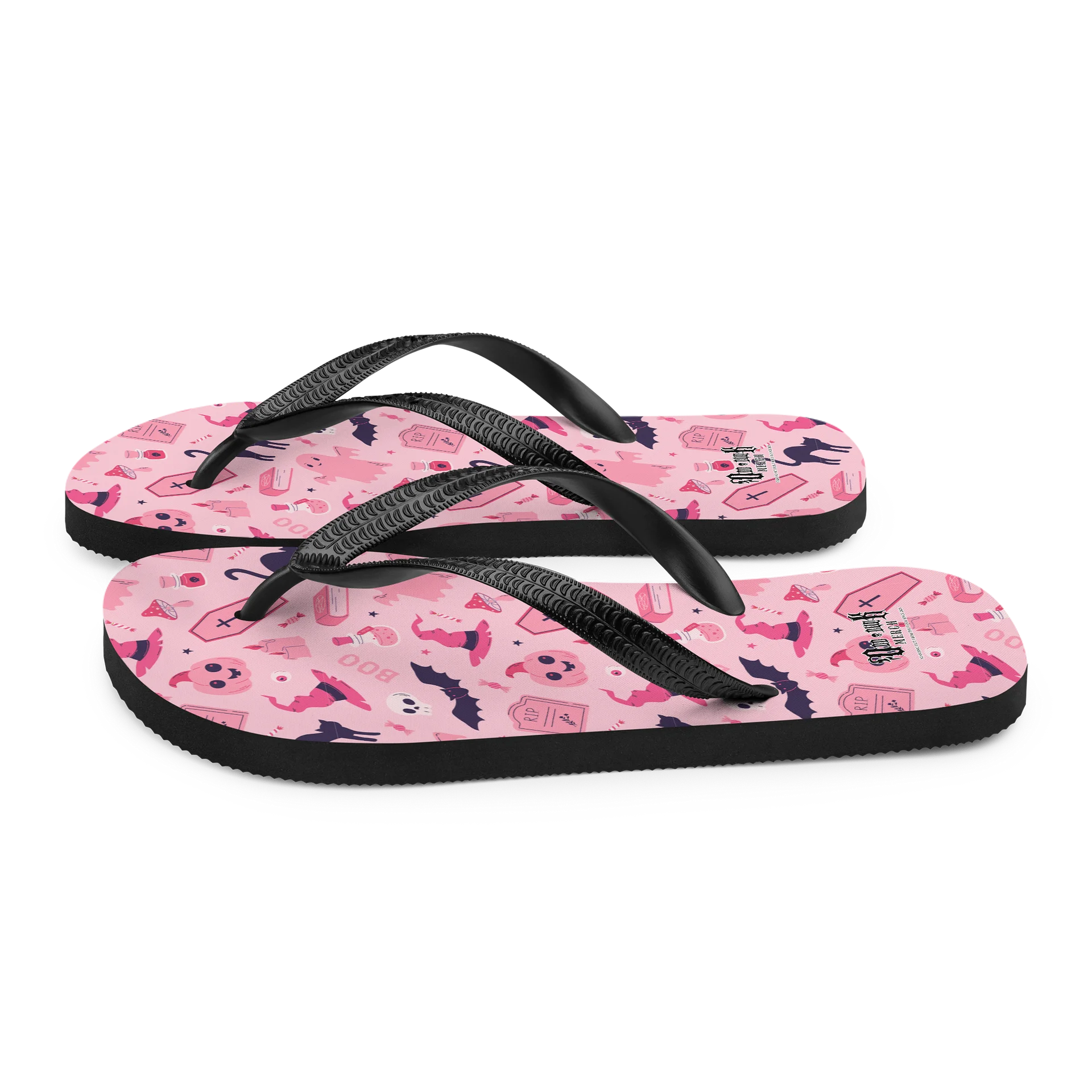 Pink Spooky Flip Flops product image (5)