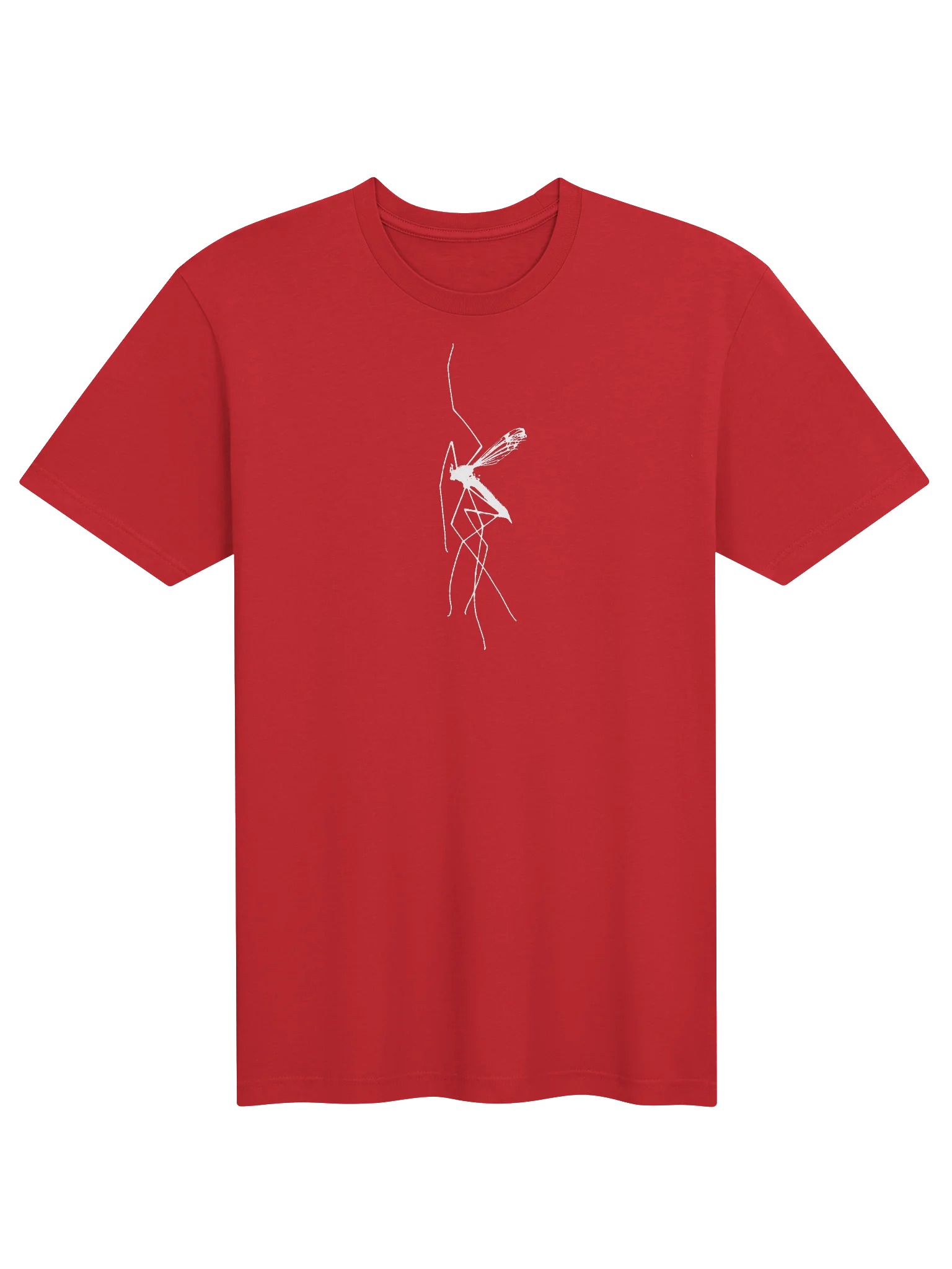 Mosquito Scan, 1993 — White Print T-Shirt