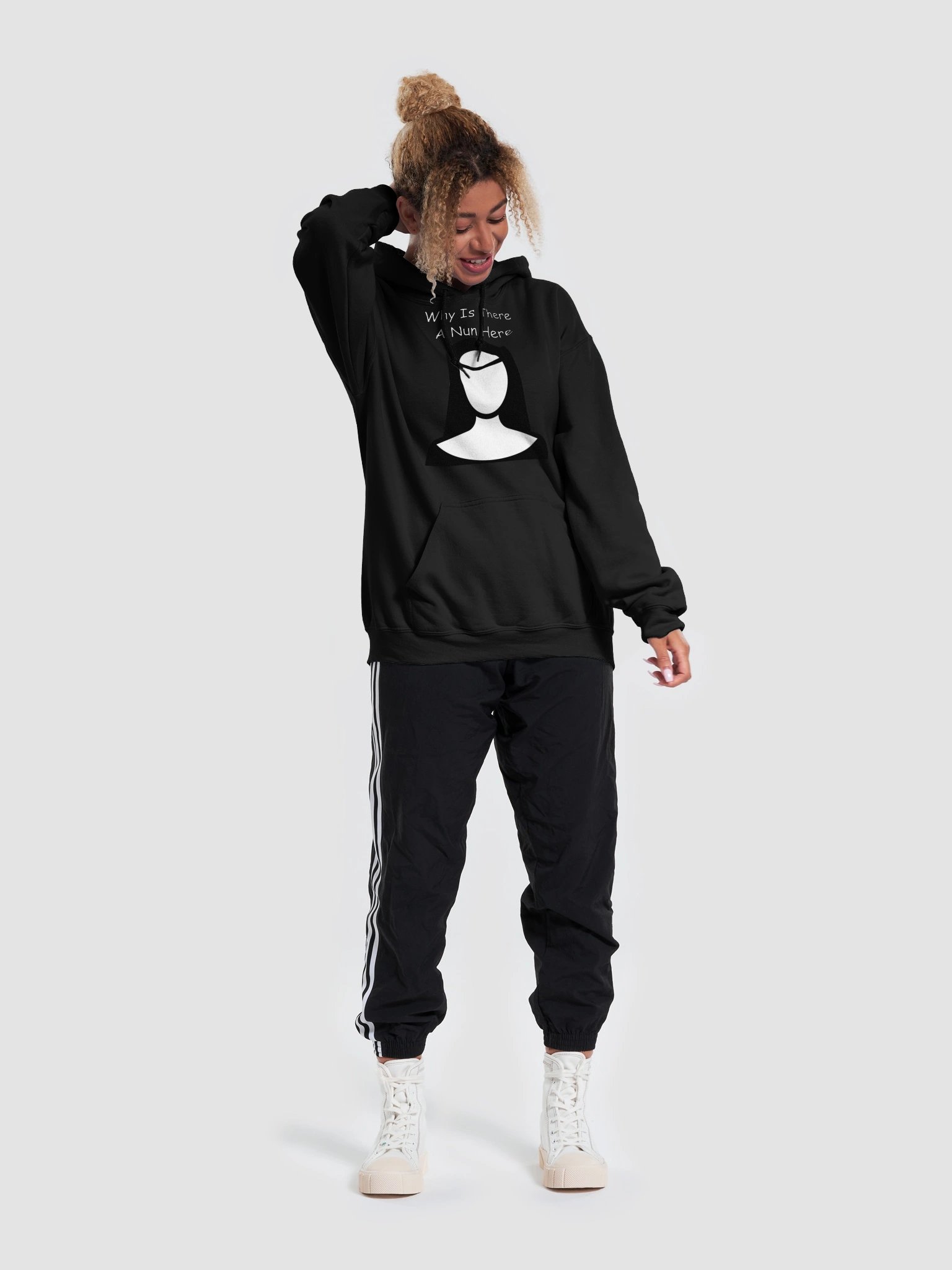 Why is There A Nun Here sweater product image (5)
