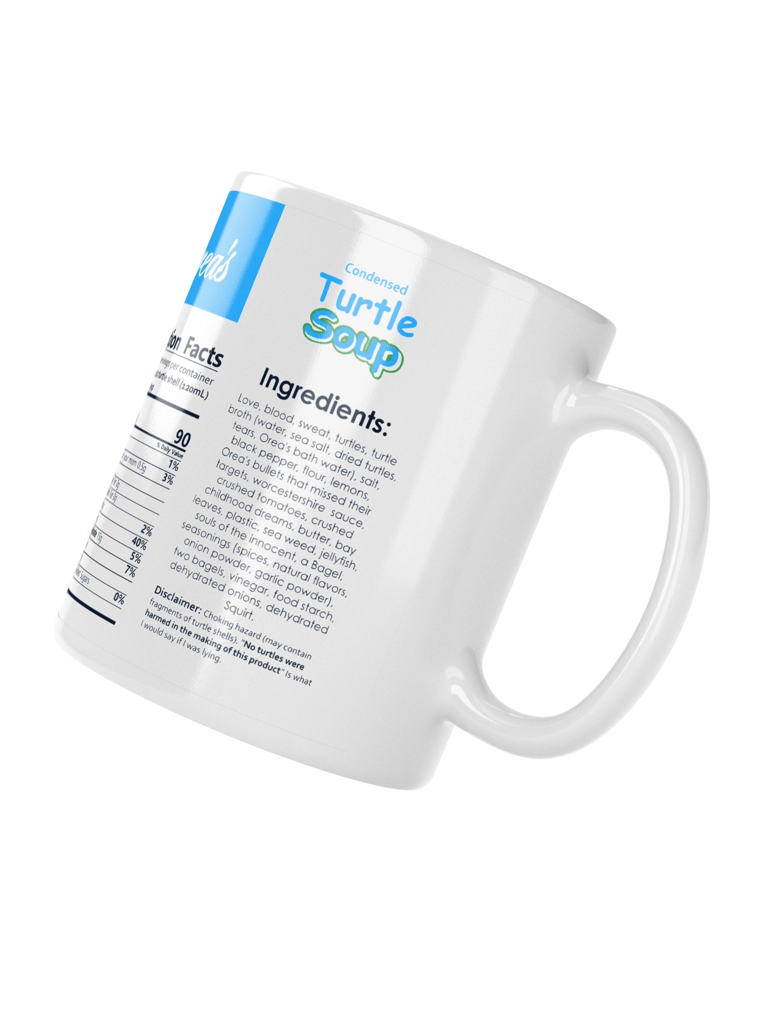 "Orea's Turtle Soup" Mug product image (4)