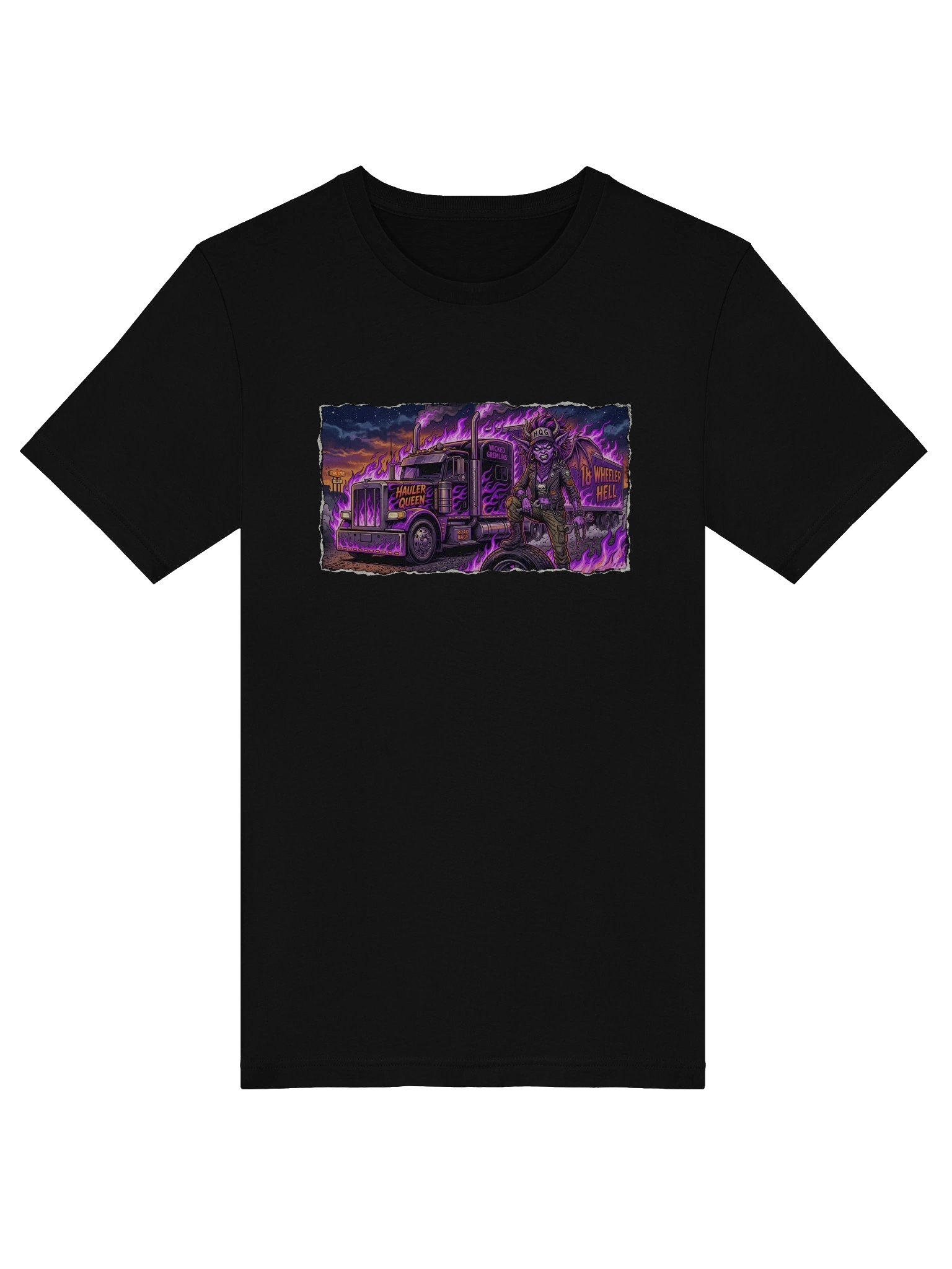 Hellfire Hauler Queen T-Shirt product image (5)