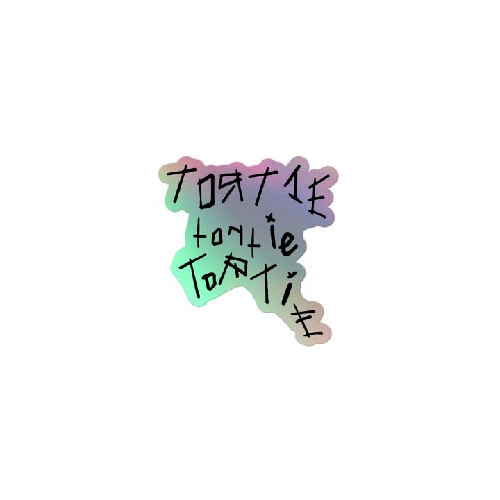 Tortie Tortie Holo Sticker product image (1)