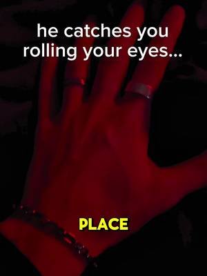 you just want to be put in your place. #fyp #booktok #deepvoice #darkromance 