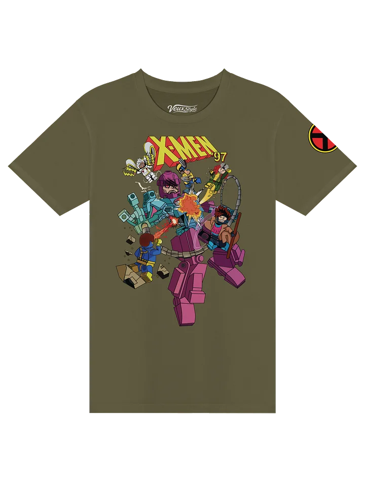 Lego-Style Mutant Mayhem Premium T-Shirt" product image (1)