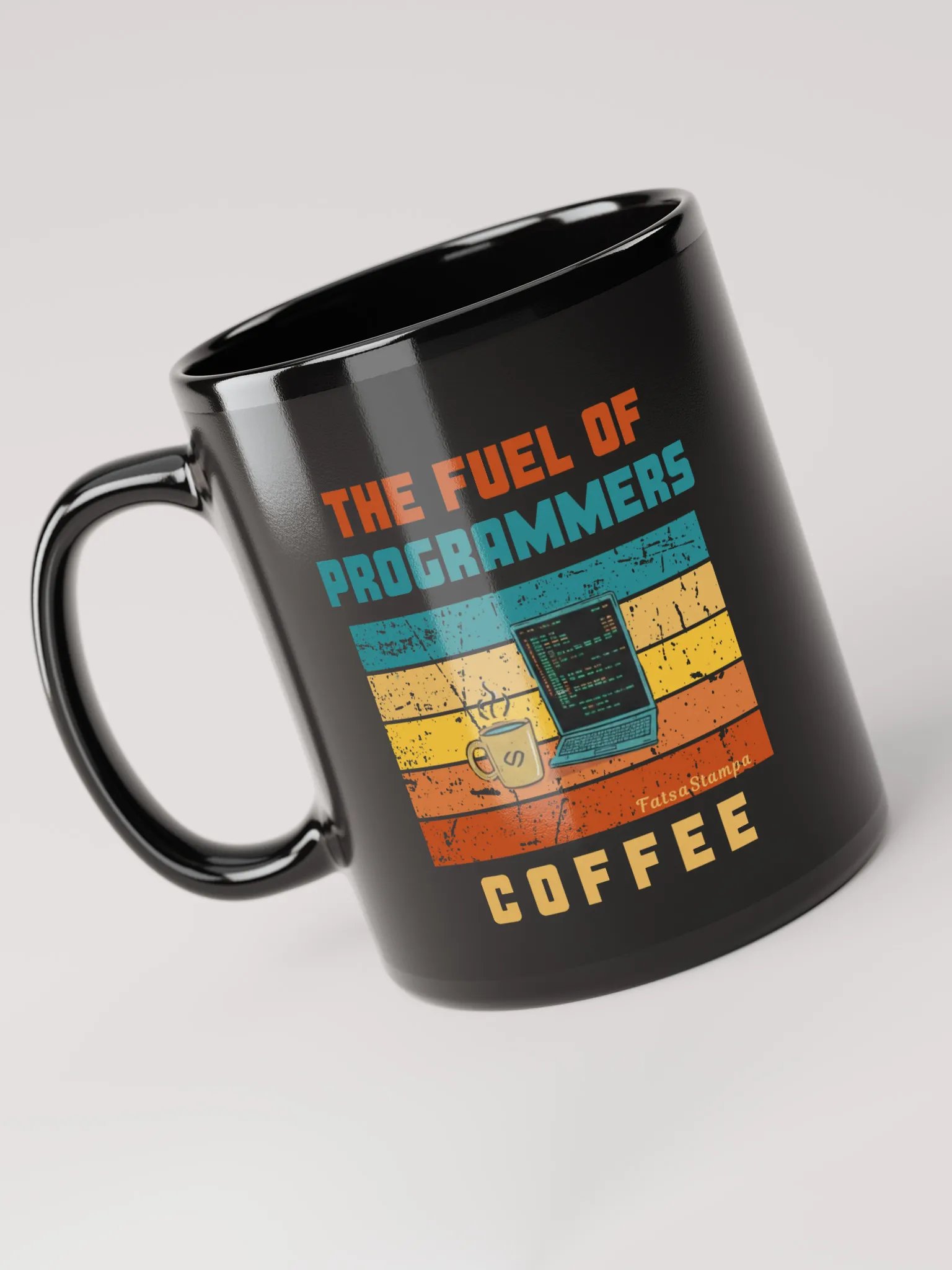 Code & Coffee Retro Mug product image (3)
