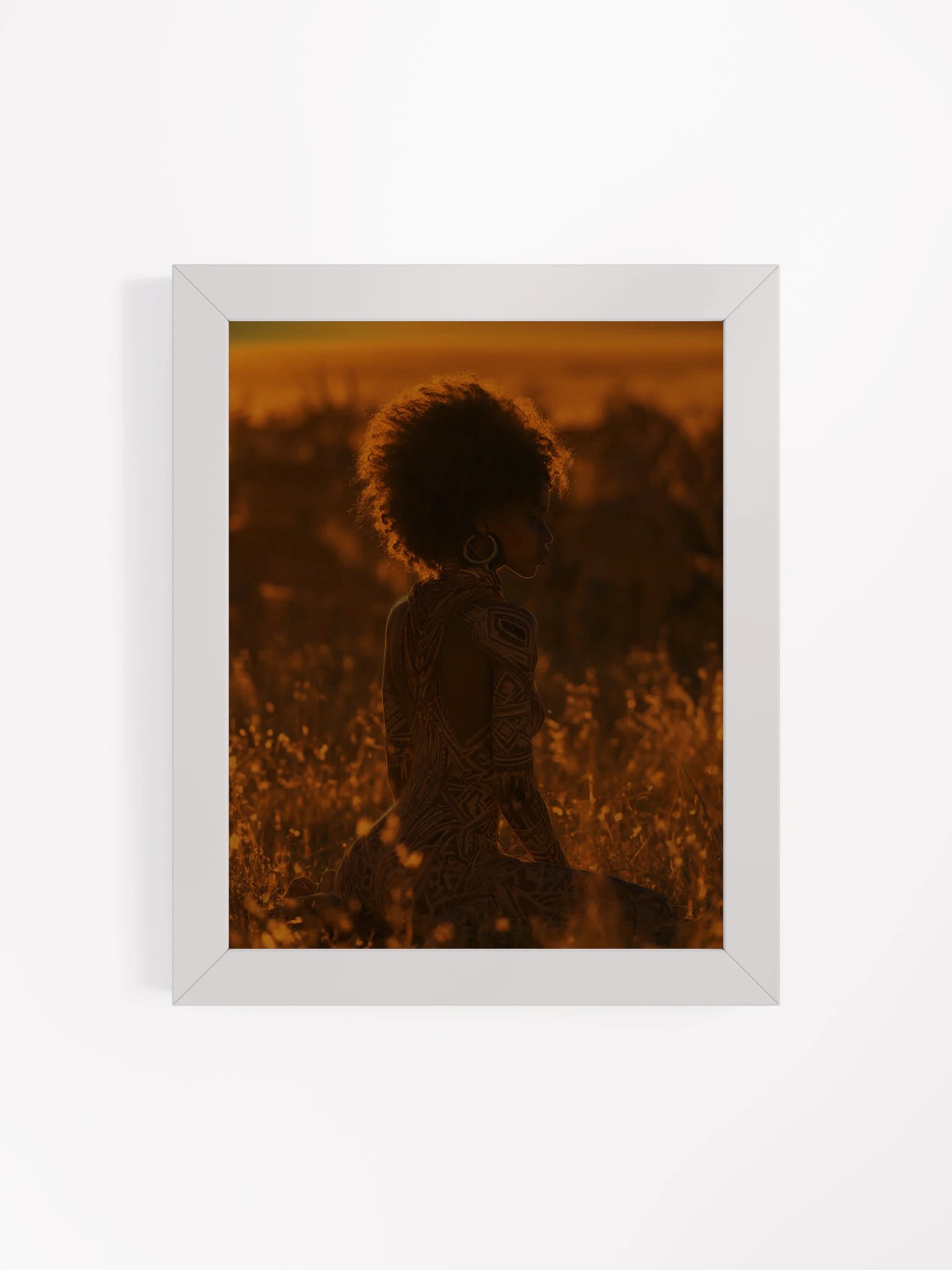 Rooted · Tall Grass No. 2 | Framed Art Print | Originology | Black History X product image (11)