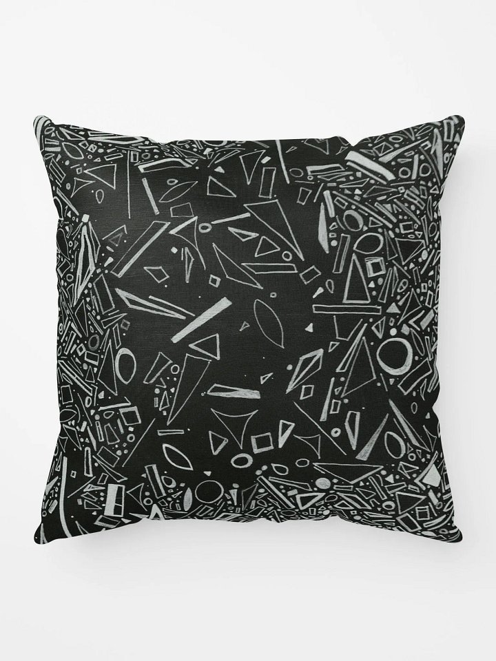 Square Graphic Black-White Pillows product image (1)