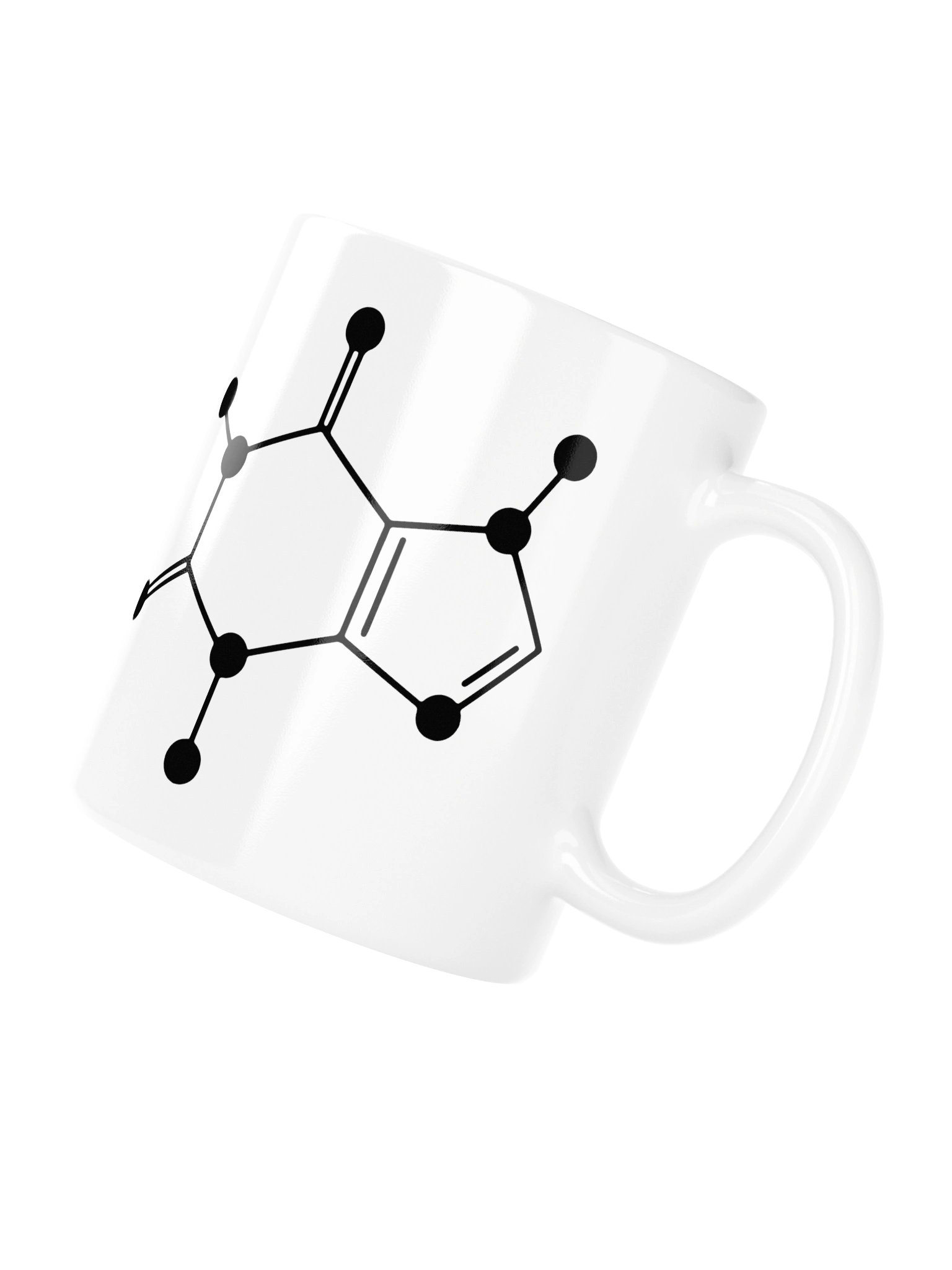 Minimal Blackout Glossy Mug product image (11)