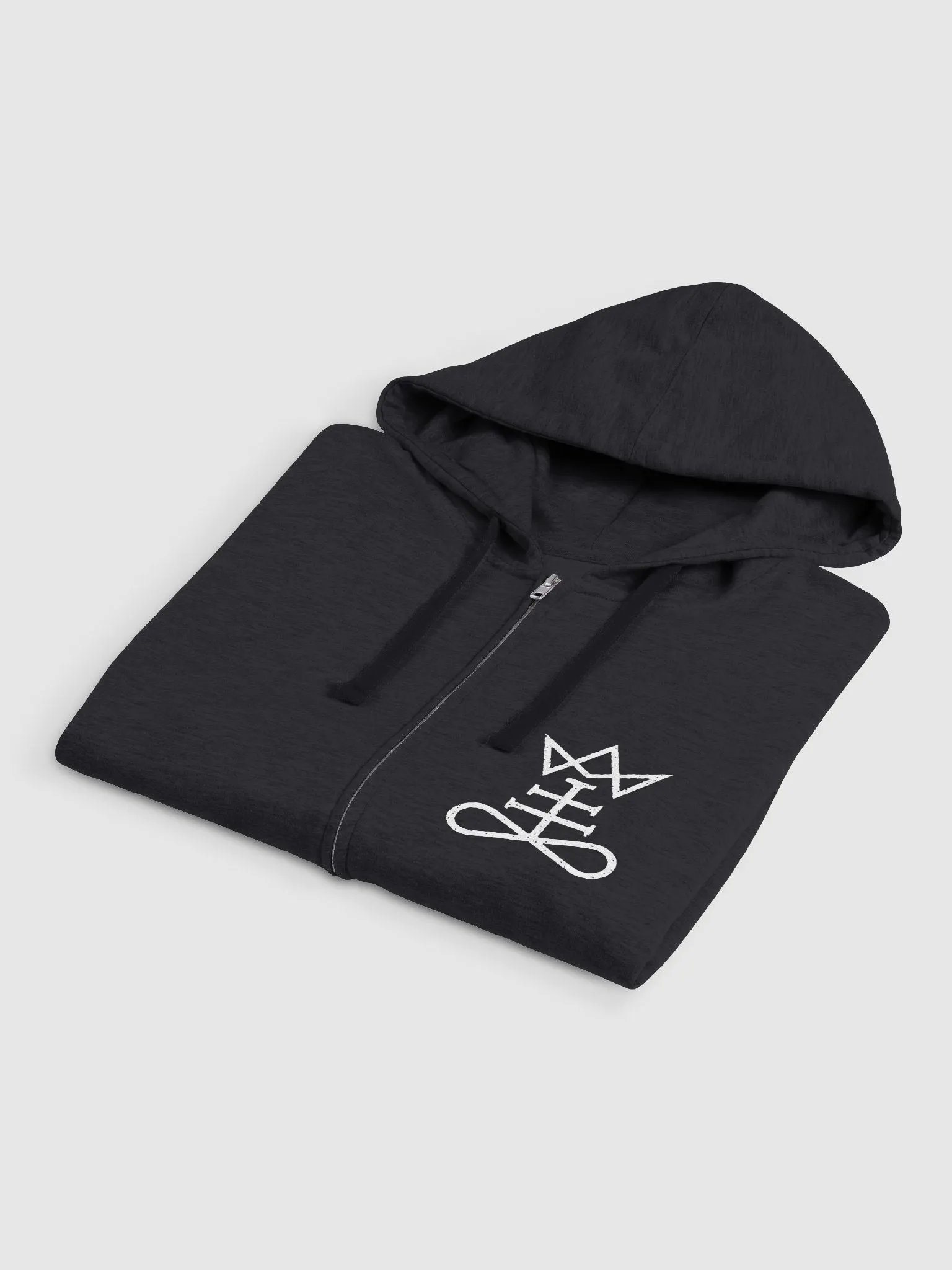 Reign in Hell - DELUXE Symbol Sleeve Metal Hoodie product image (3)