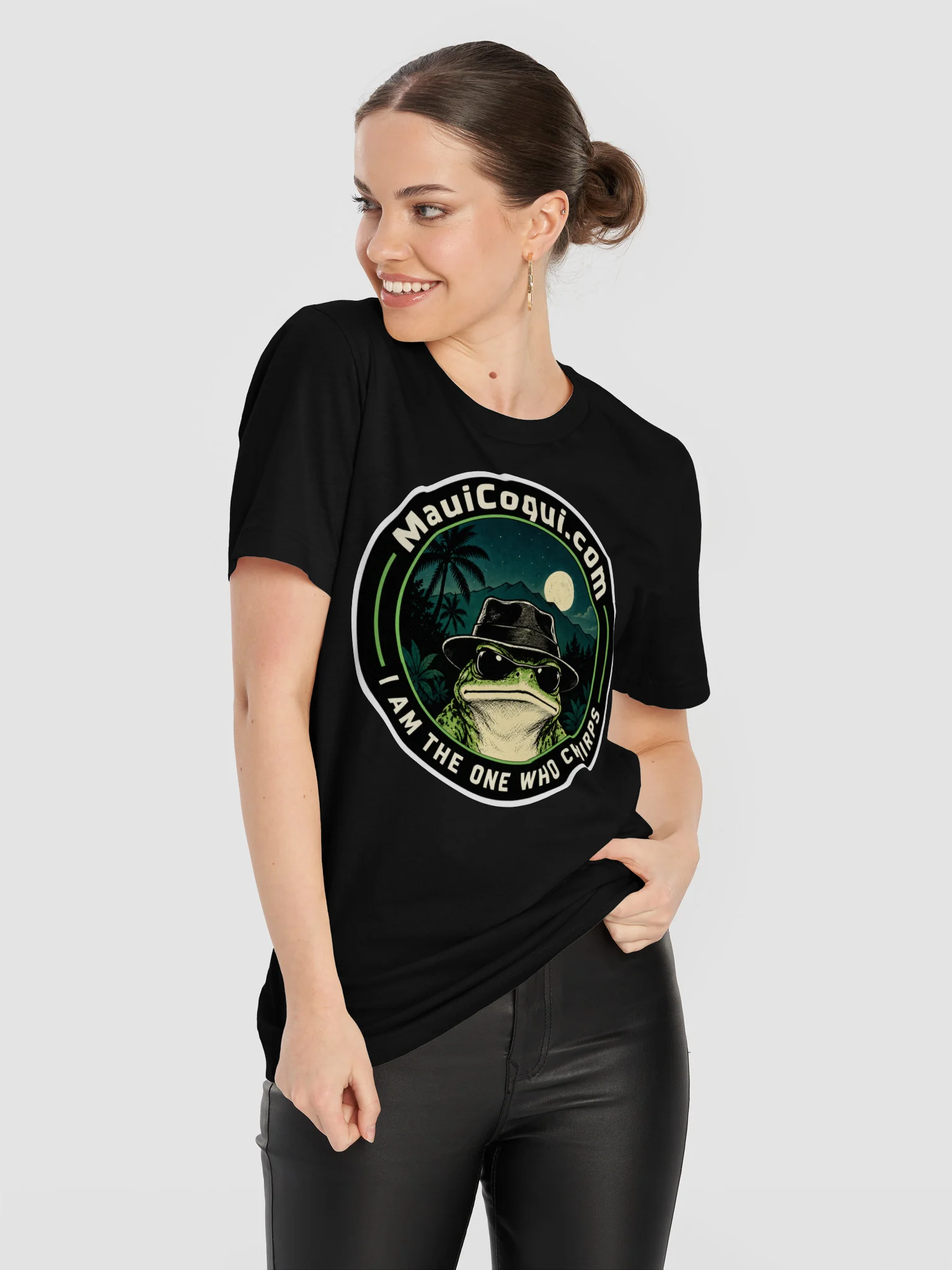 Heisenfrog Tee - I am the one who chirps - Black product image (11)
