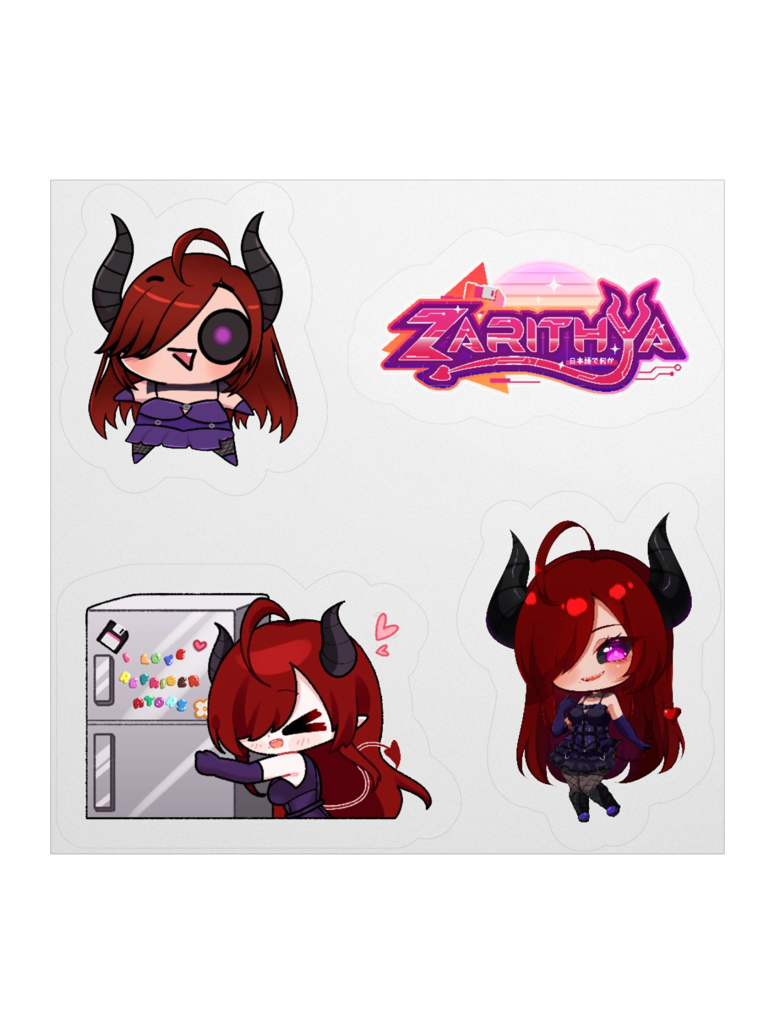Zarithya Sticker Pack 1 product image (1)