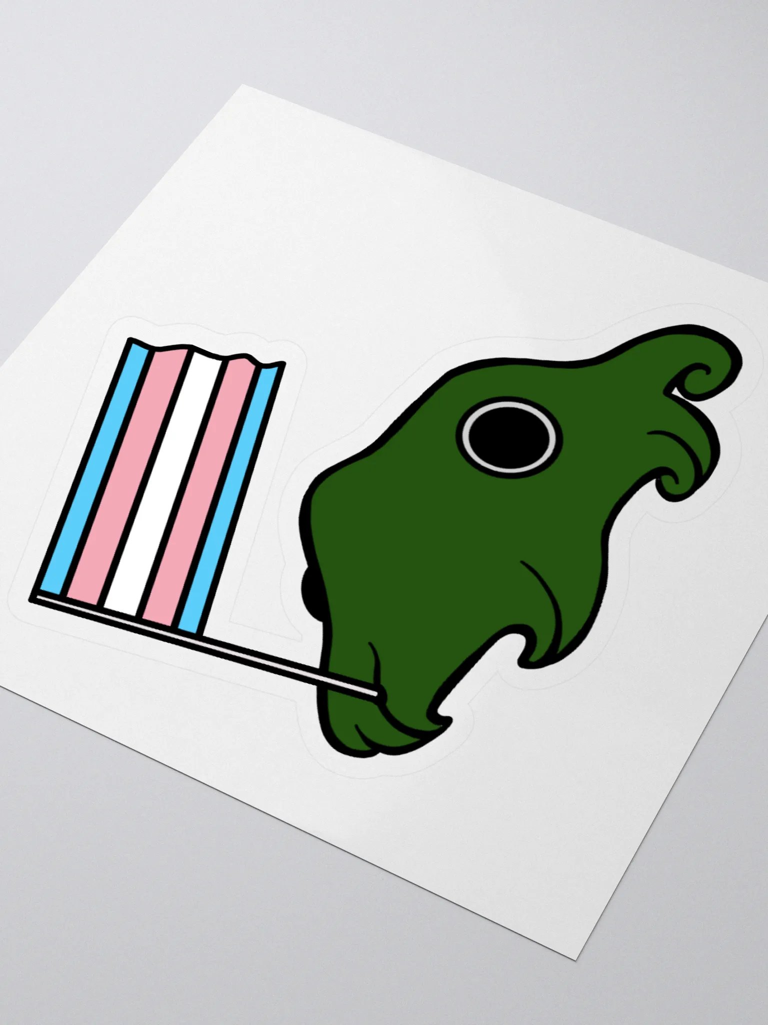 Transgender Pride Flag Sticker product image (3)