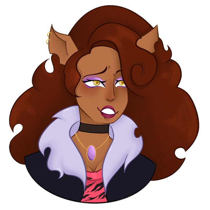 Clawdeen Sticker product image (1)