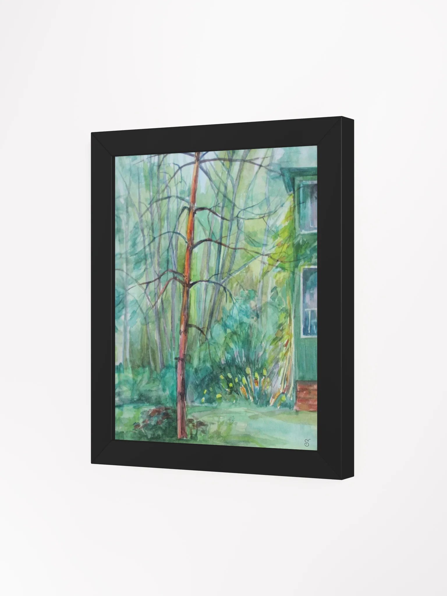 Verdant Haven Framed Poster - Forest Dacha product image (8)