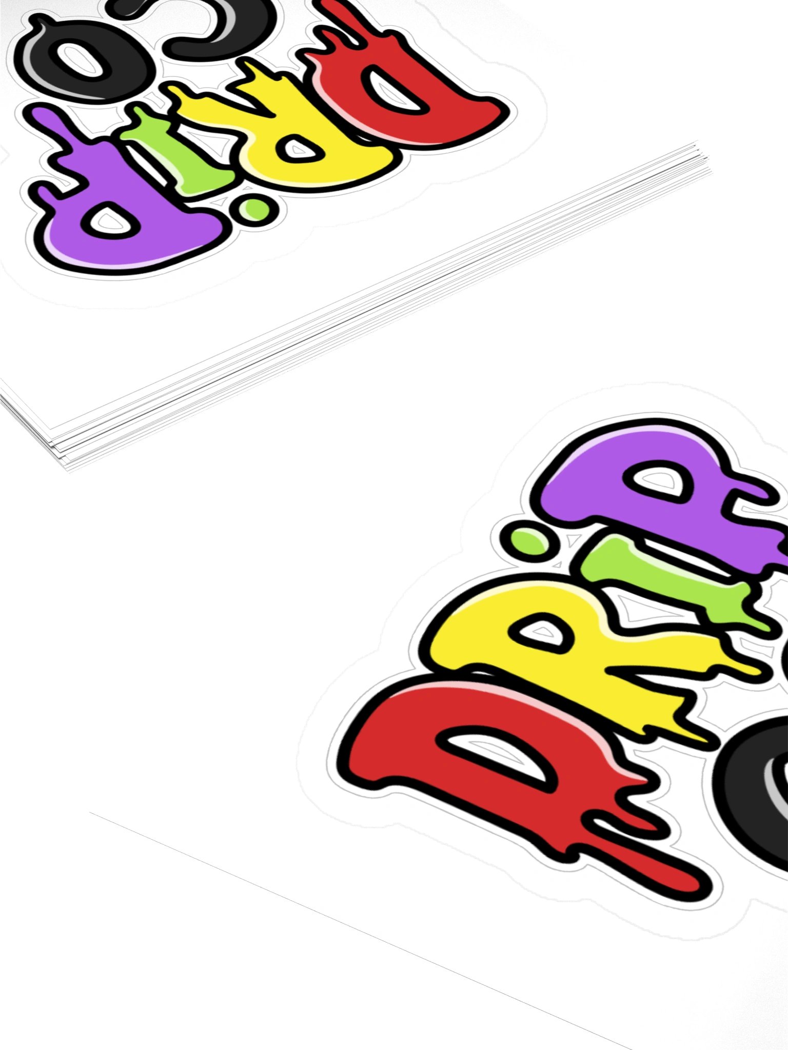 DRIP CO. Graffiti Drip Sticker product image (12)