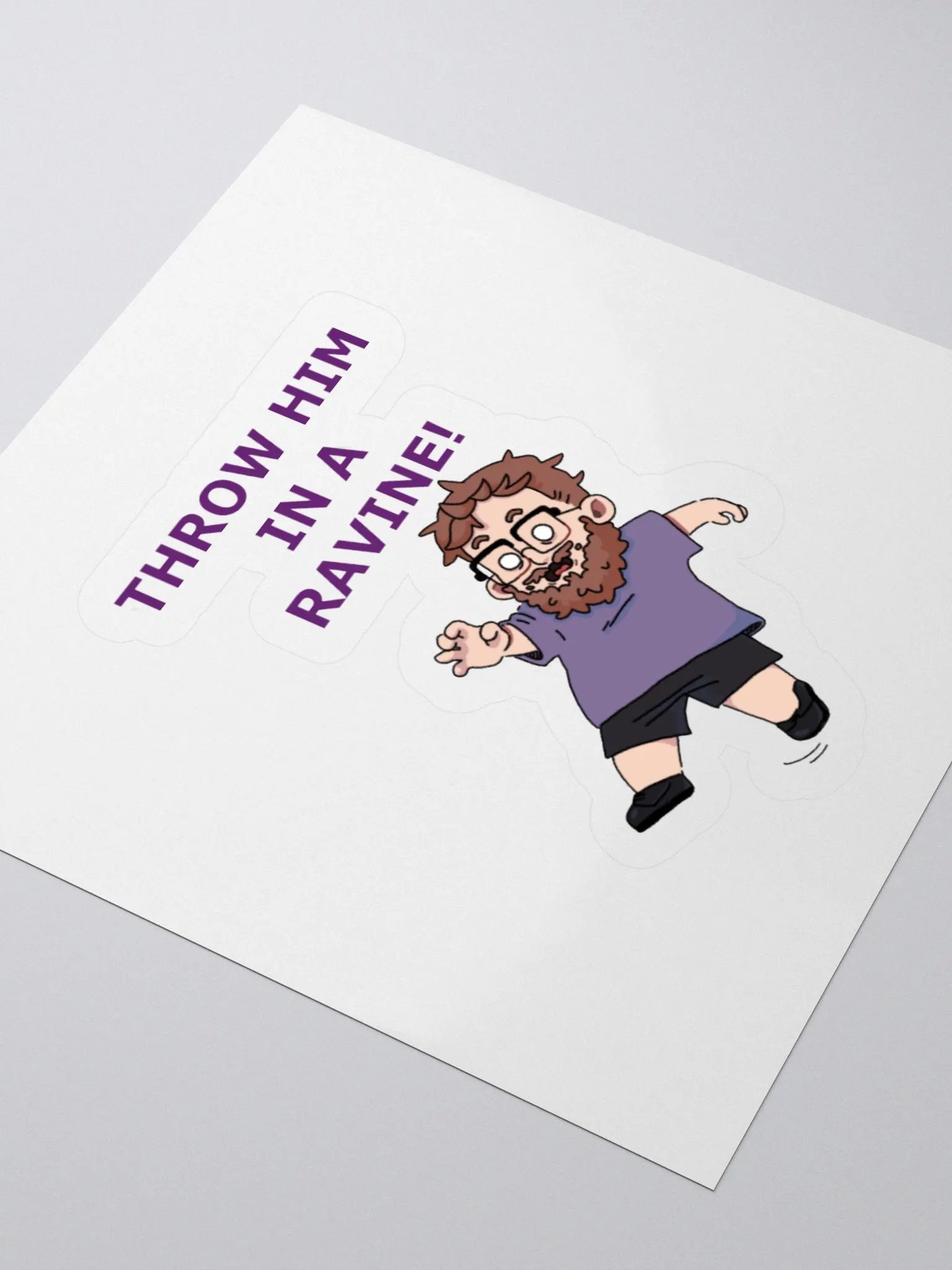 Throw Him In A Ravine Sticker product image (4)