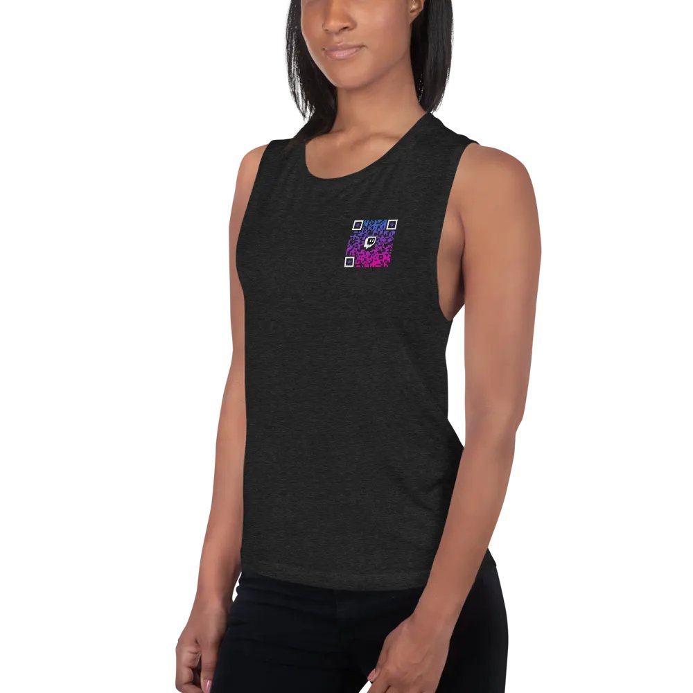 MA Twitch QR Code Flowy Tank product image (3)