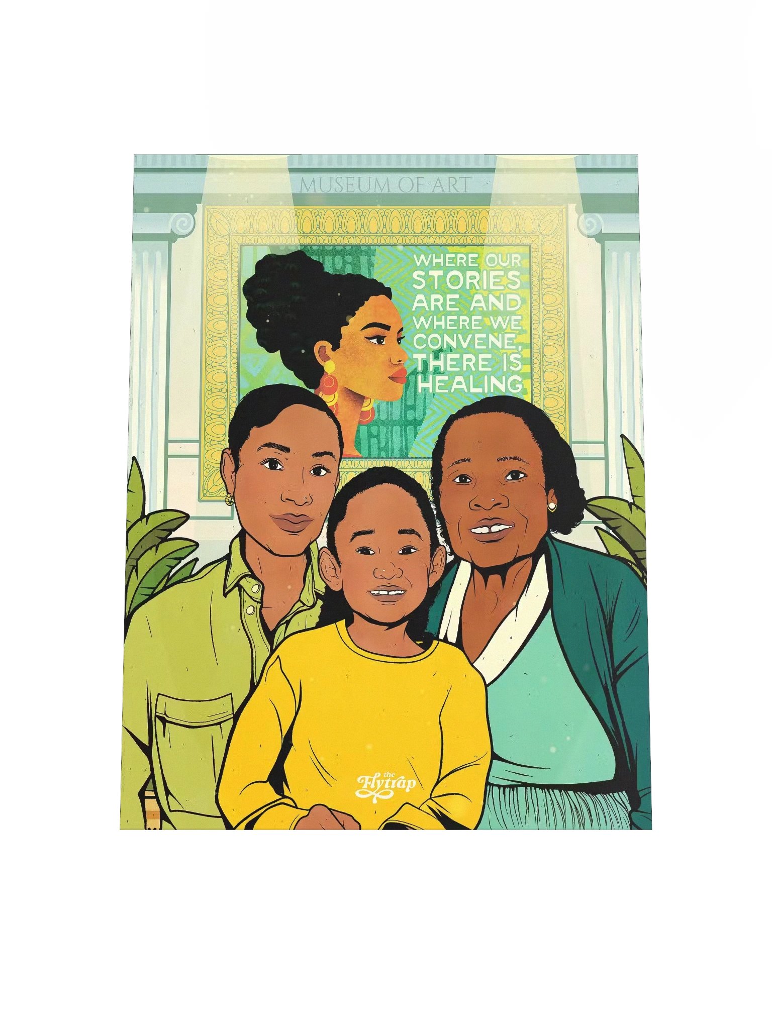Where Our Stories Are 12" x 16" Poster product image (4)