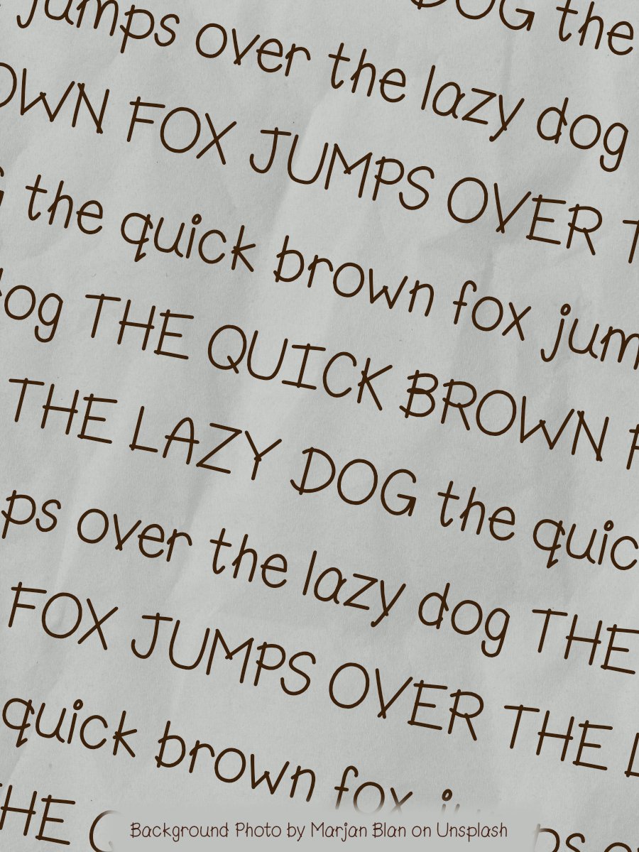 GHSchoolNote Font product image (2)